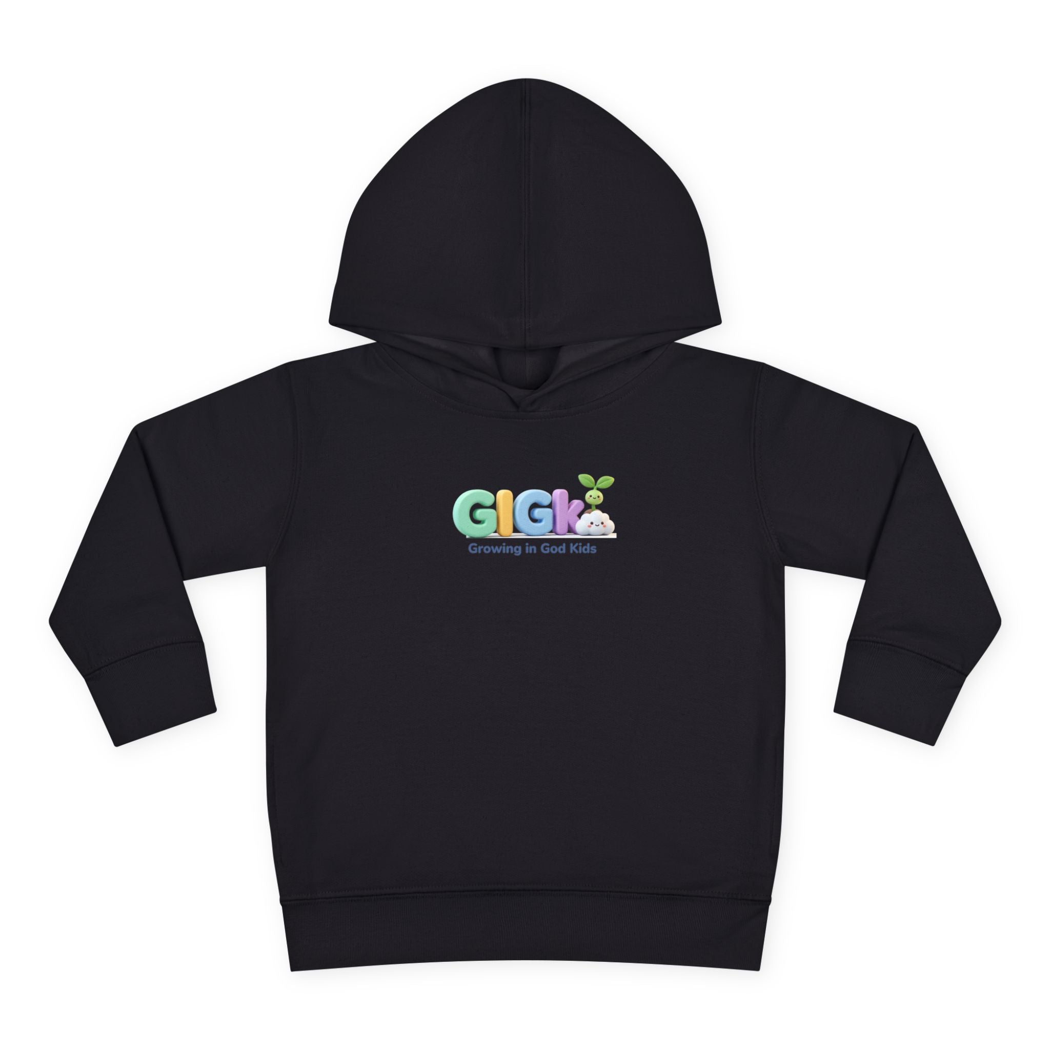 Toddler Hoodie — Personalized "Arlet" Whale Design (Dios me cuida en todo lugar)