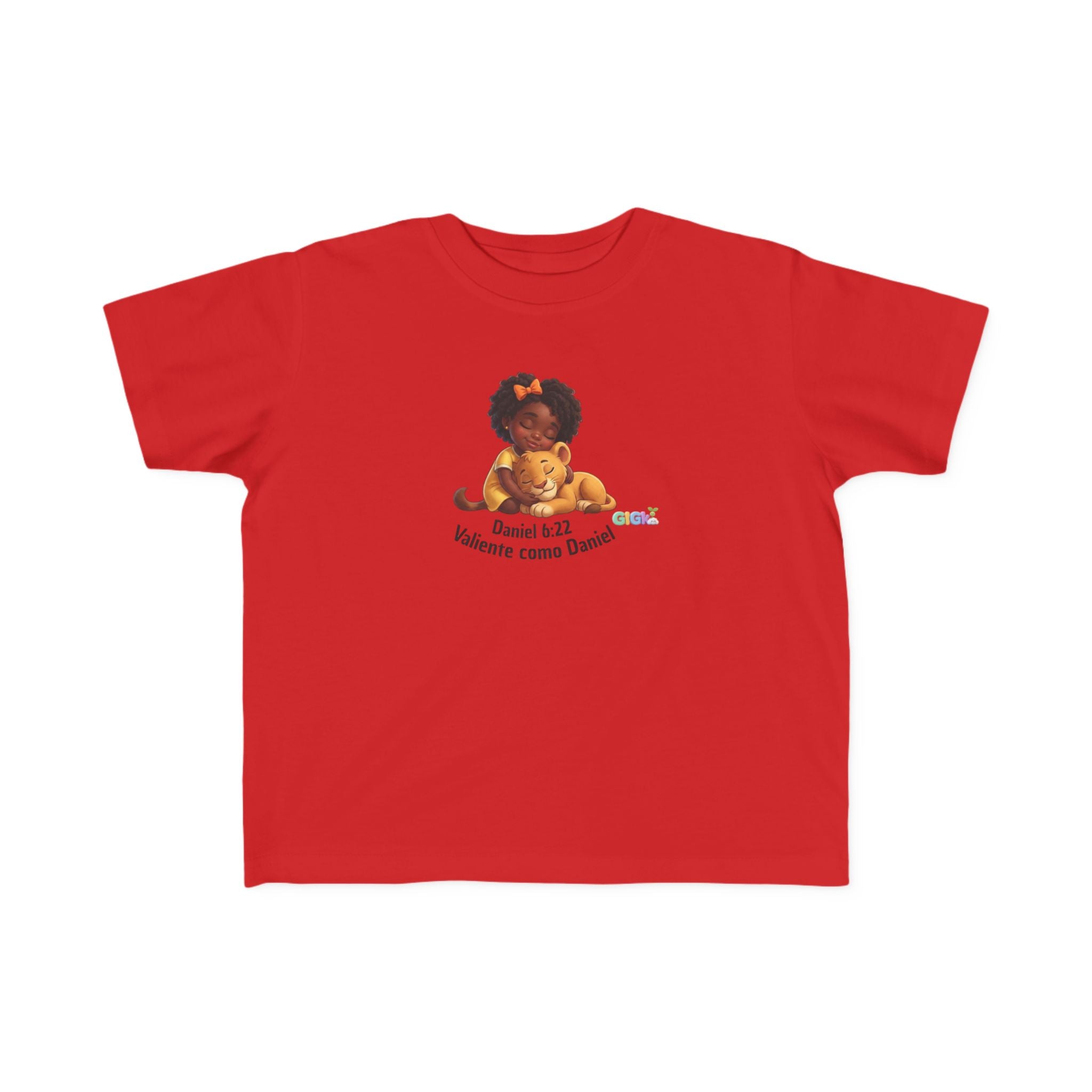Growing in God Kids Toddler Tee — 'Daniel 1:12' Christian Faith Shirt