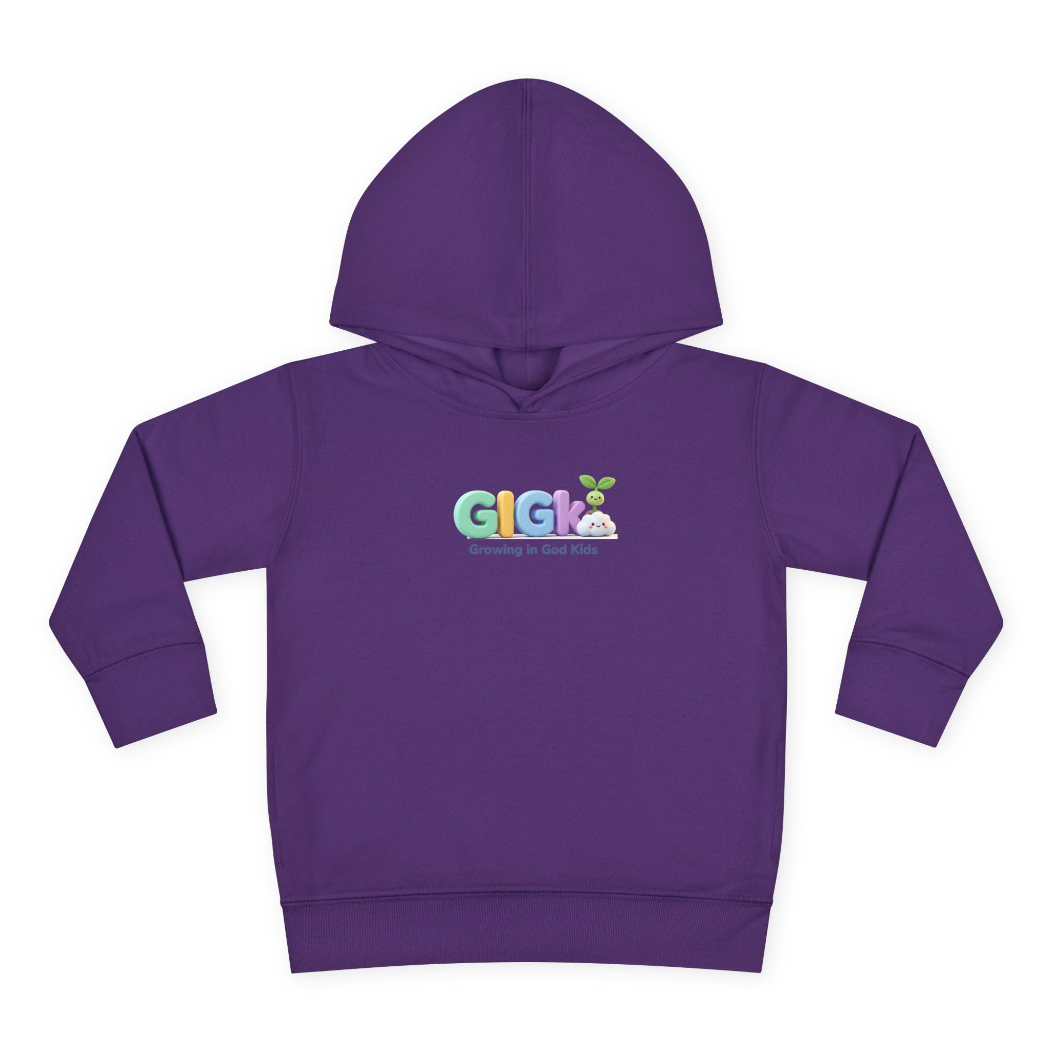 Toddler Hoodie — Personalized "Arlet" Whale Design (Dios me cuida en todo lugar)