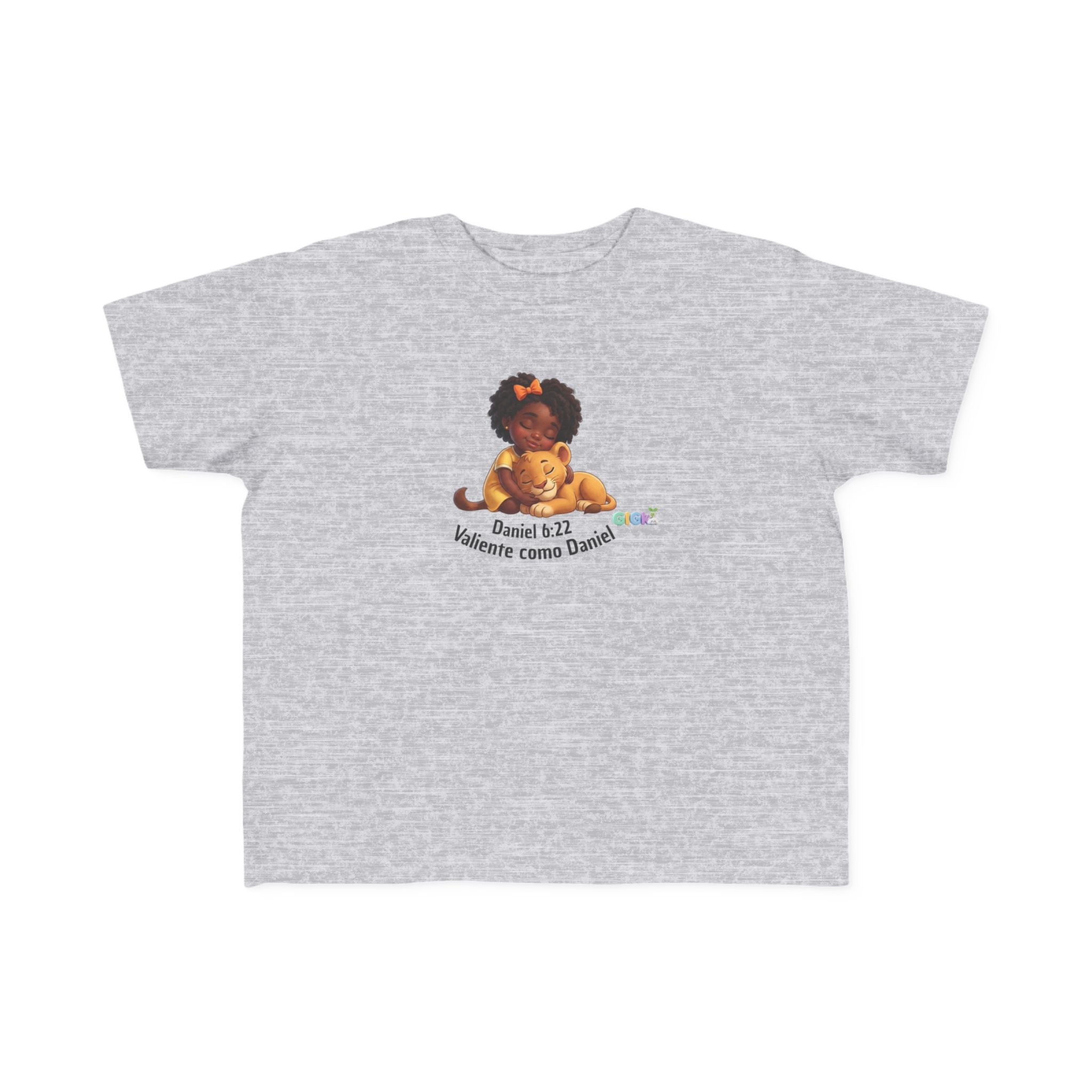 Growing in God Kids Toddler Tee — 'Daniel 1:12' Christian Faith Shirt