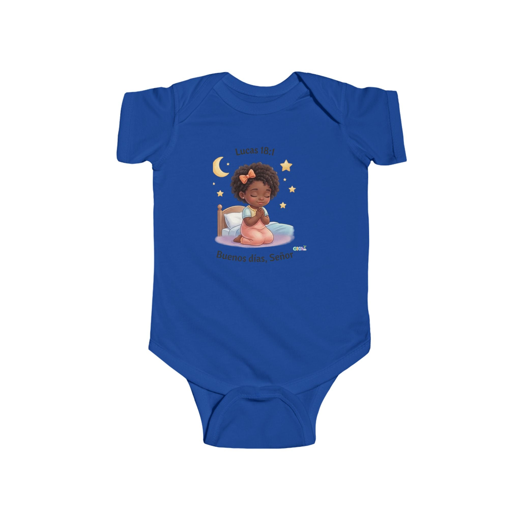 Growing God Kids Infant Bodysuit — "Buenos días, Señor" Faith Baby Onesie