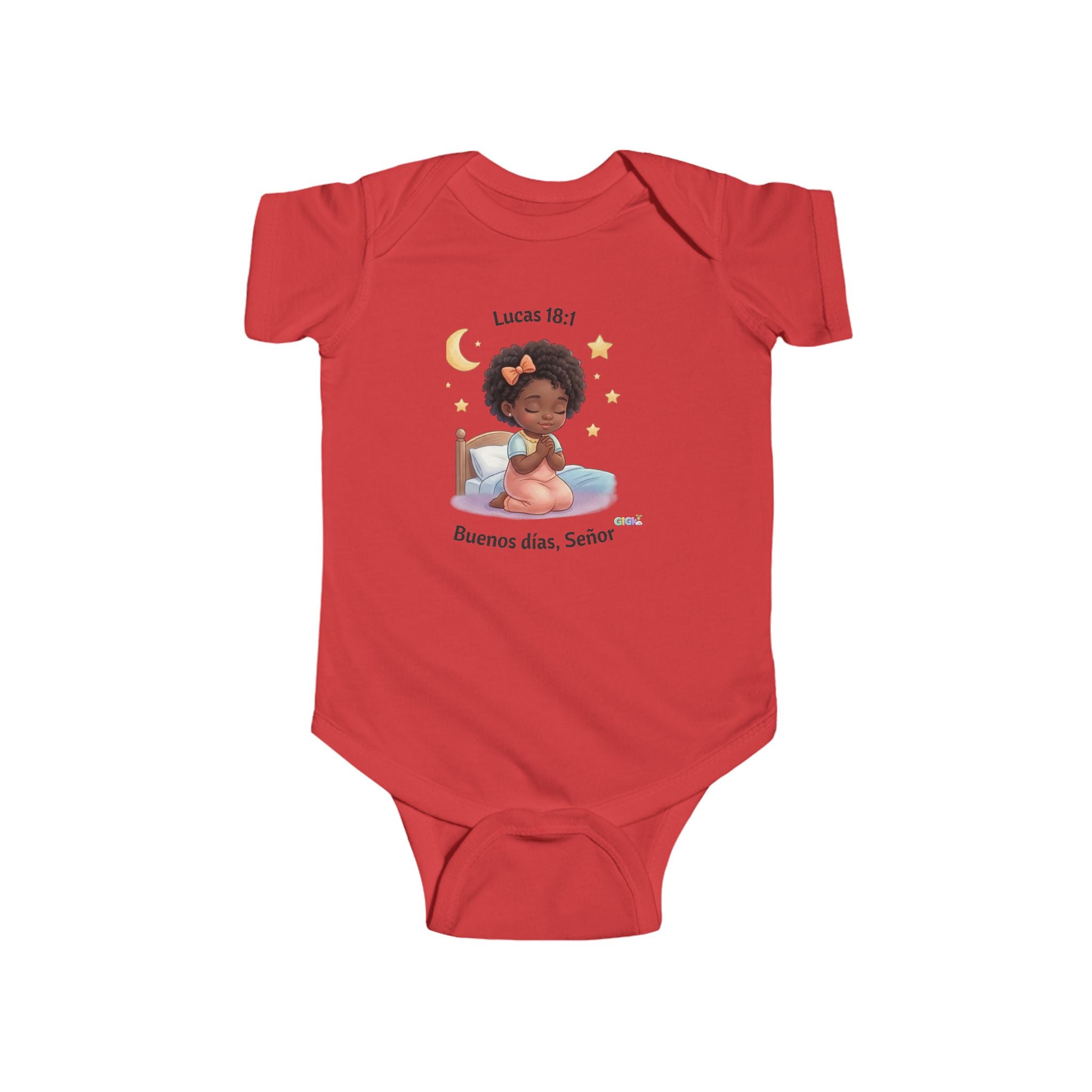 Growing God Kids Infant Bodysuit — "Buenos días, Señor" Faith Baby Onesie