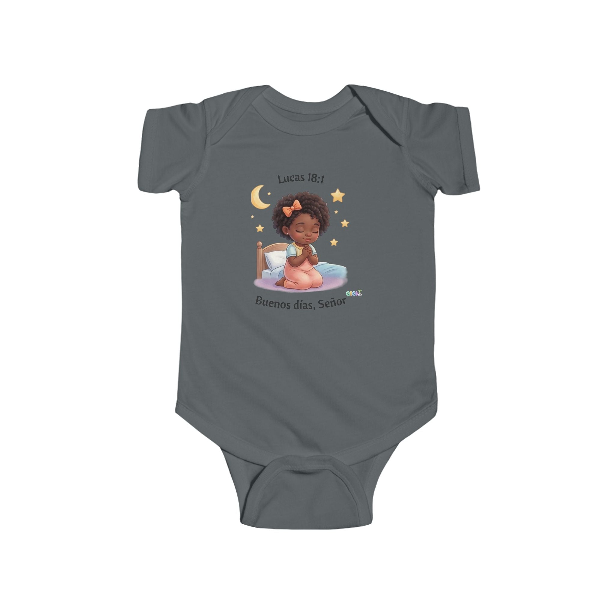 Growing God Kids Infant Bodysuit — "Buenos días, Señor" Faith Baby Onesie