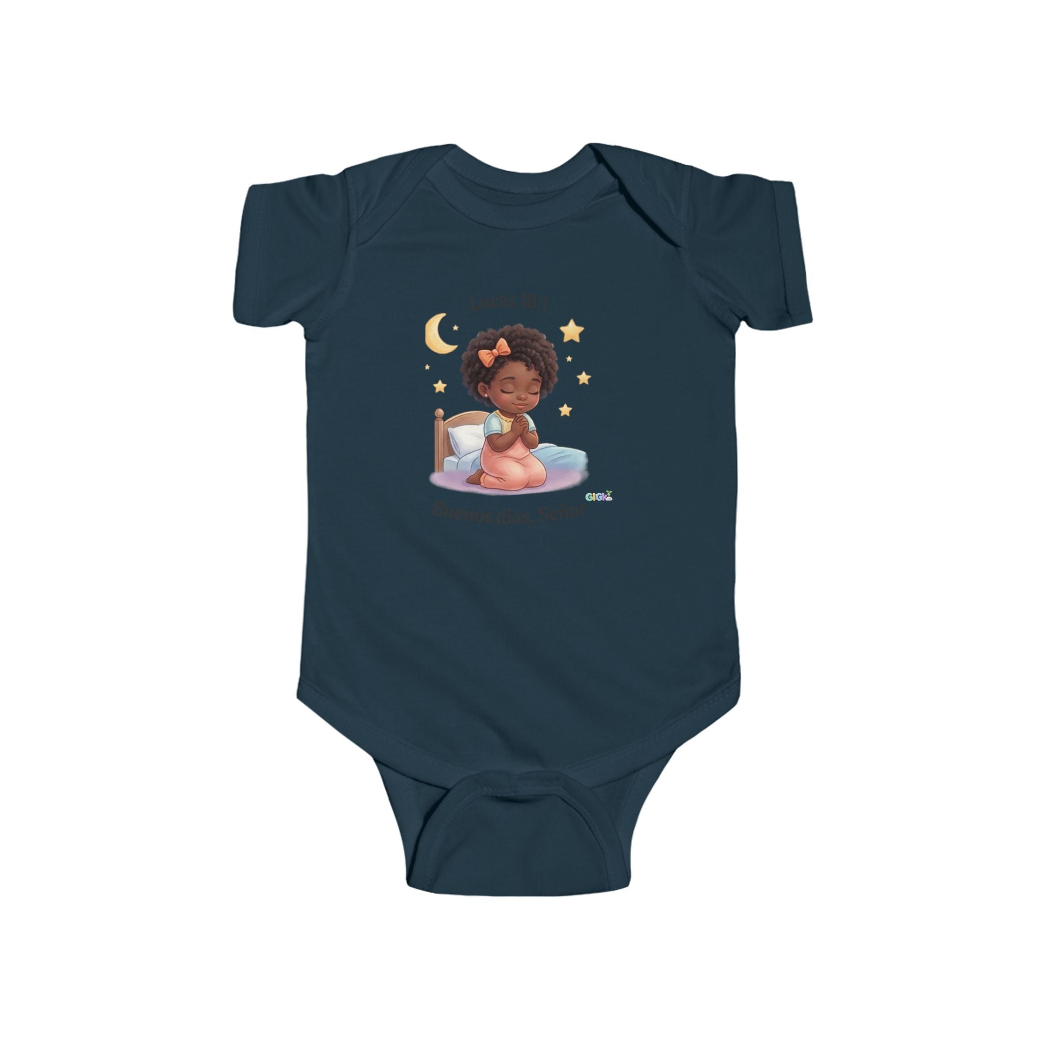 Growing God Kids Infant Bodysuit — "Buenos días, Señor" Faith Baby Onesie
