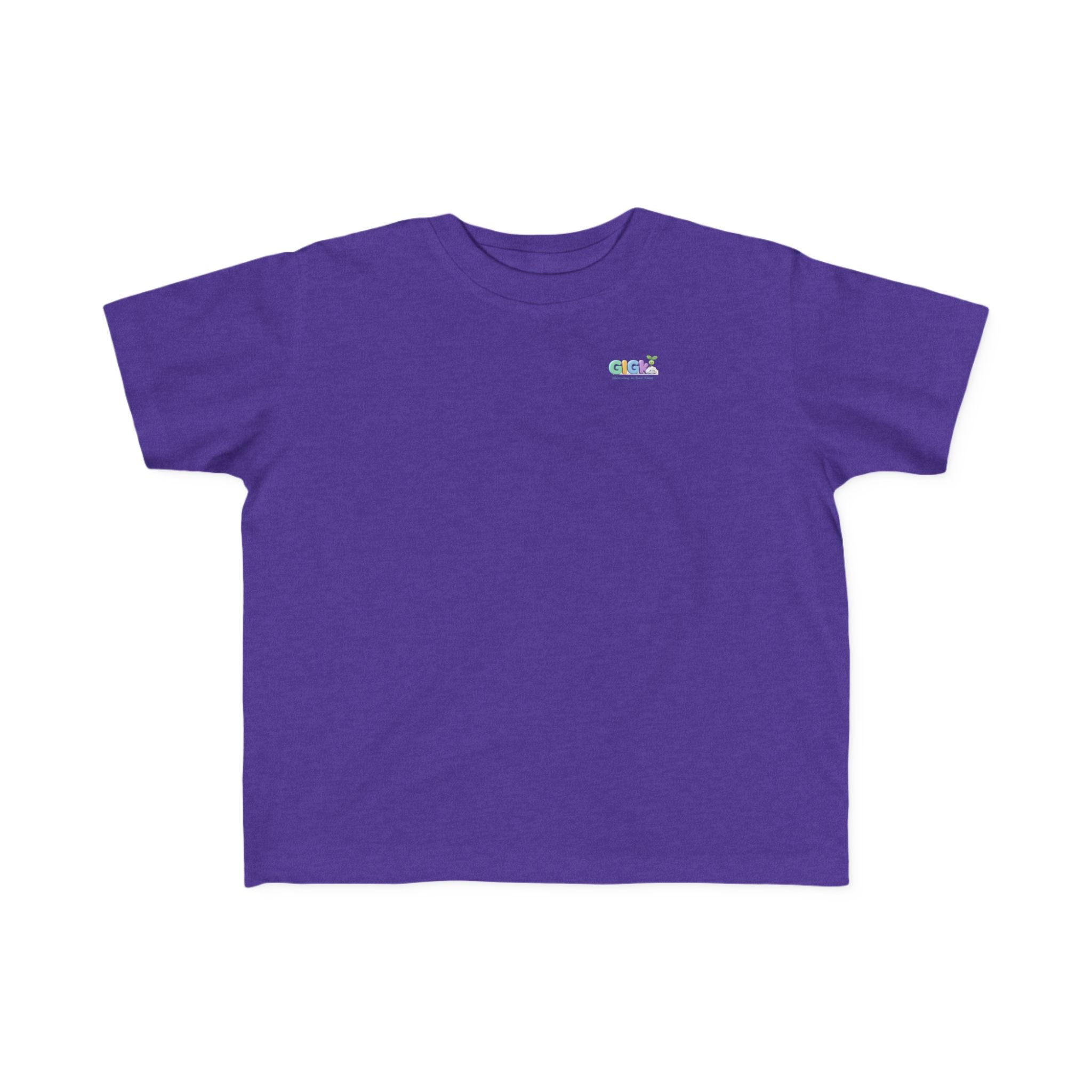 Toddler Tee — Pastel Moon & Stars "Gigk" Graphic