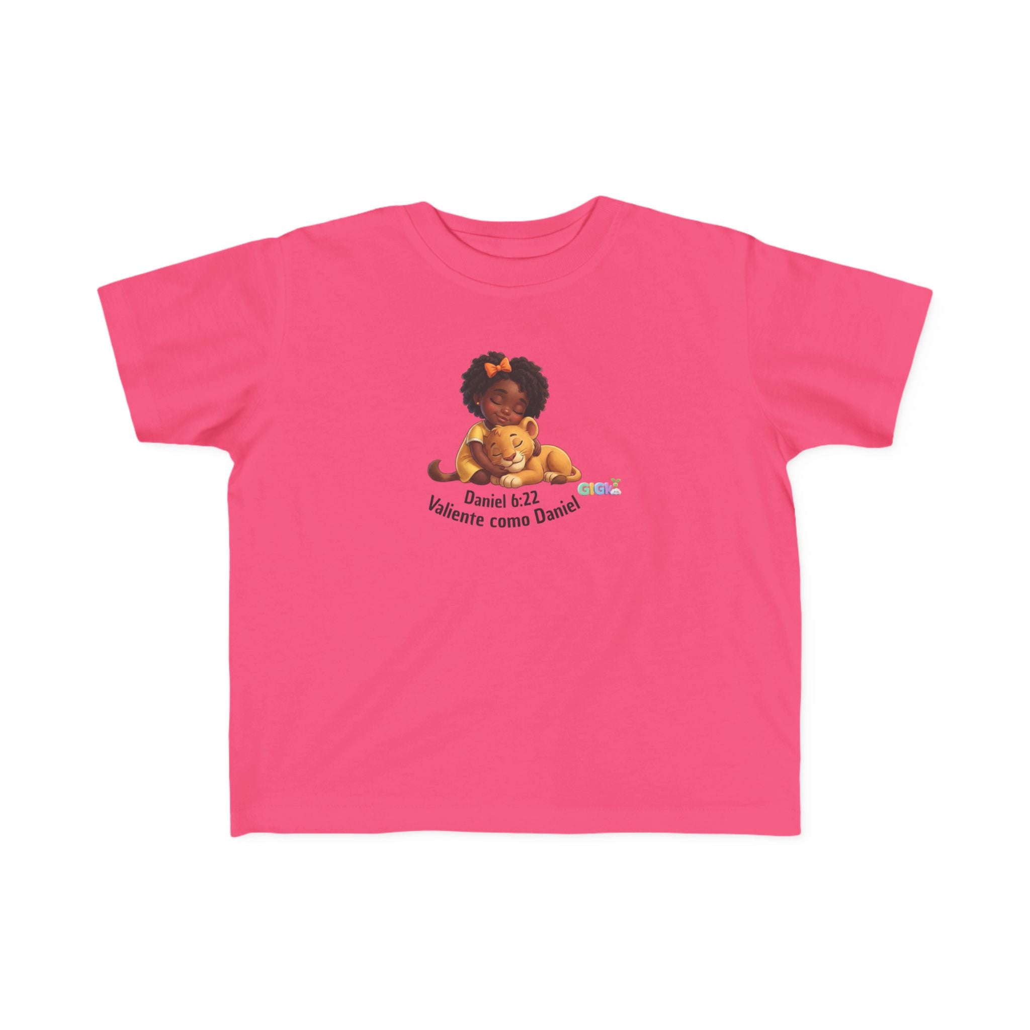 Growing in God Kids Toddler Tee — 'Daniel 1:12' Christian Faith Shirt