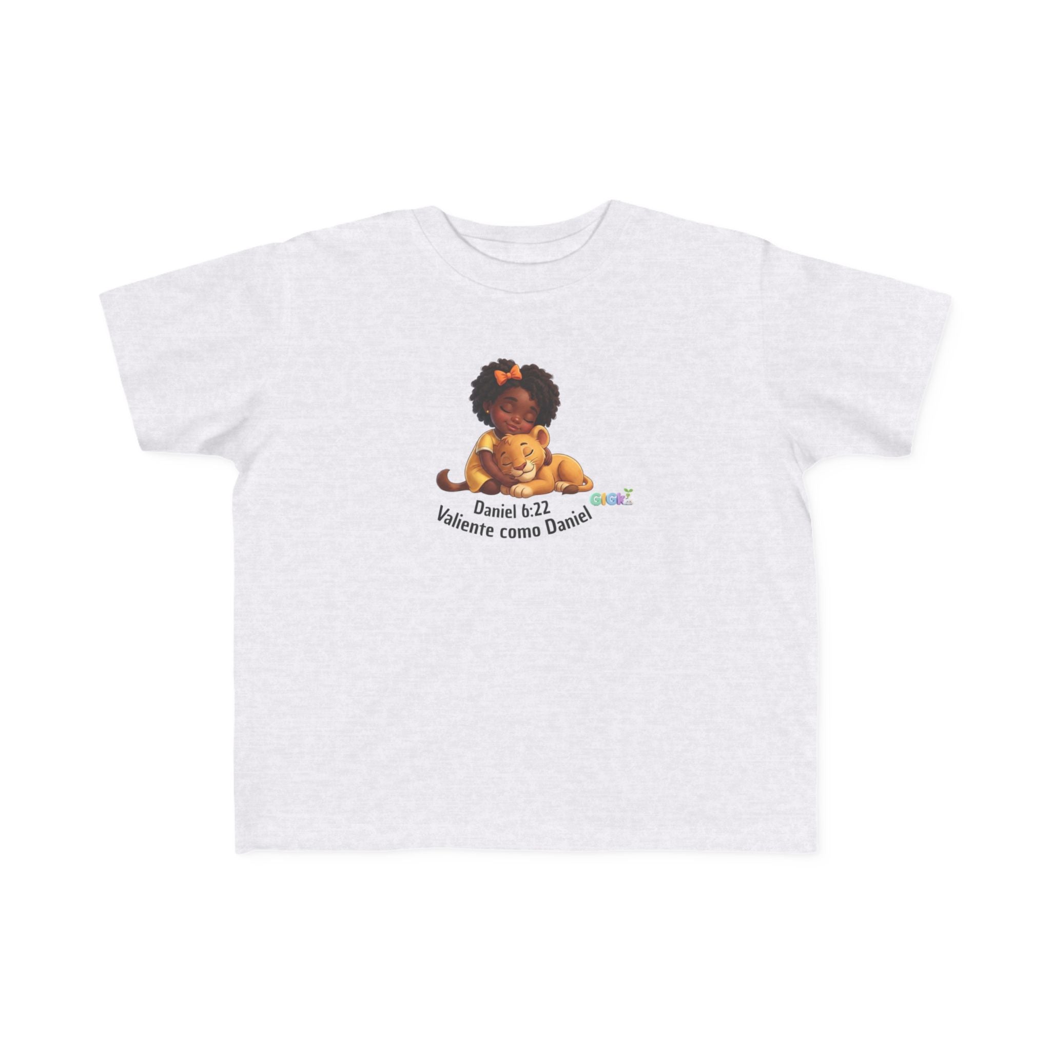 Growing in God Kids Toddler Tee — 'Daniel 1:12' Christian Faith Shirt