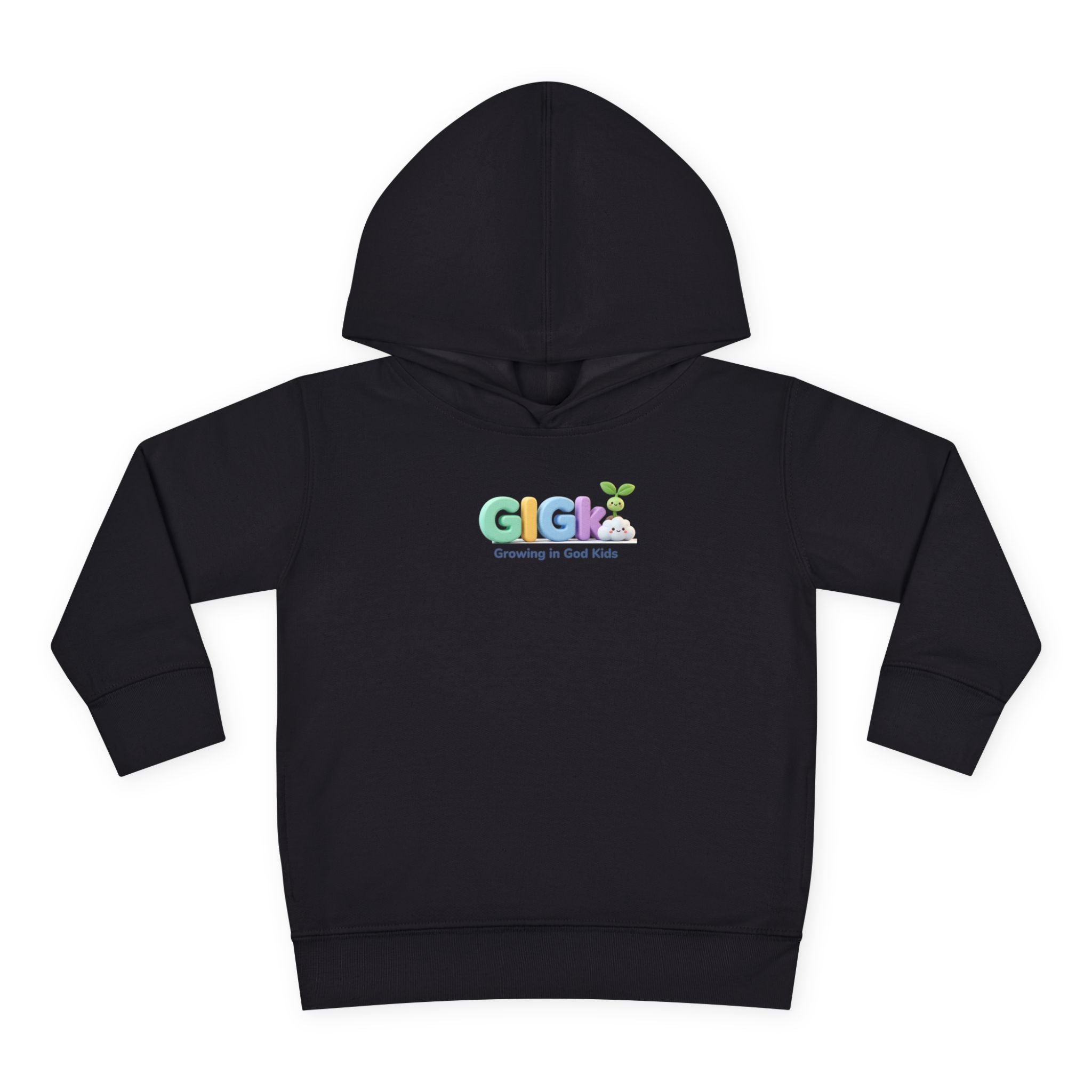 Toddler Hoodie — "Growing in God Kids" Christian Pullover for Babies & Toddlers