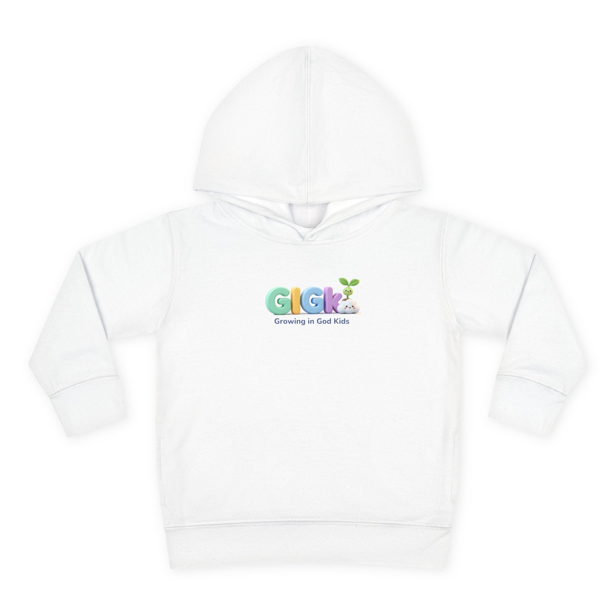 Toddler Hoodie — Personalized "Arlet" Whale Design (Dios me cuida en todo lugar)