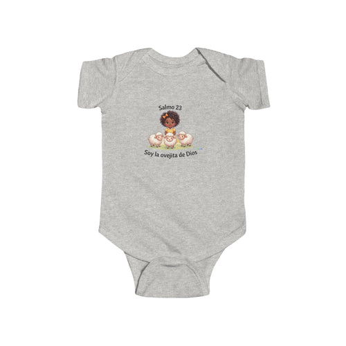 Baby Bodysuit — "Growing in God Kids" / "Salmo 23 Soy la ovejita de Dios" Religious Christian Infant Onesie