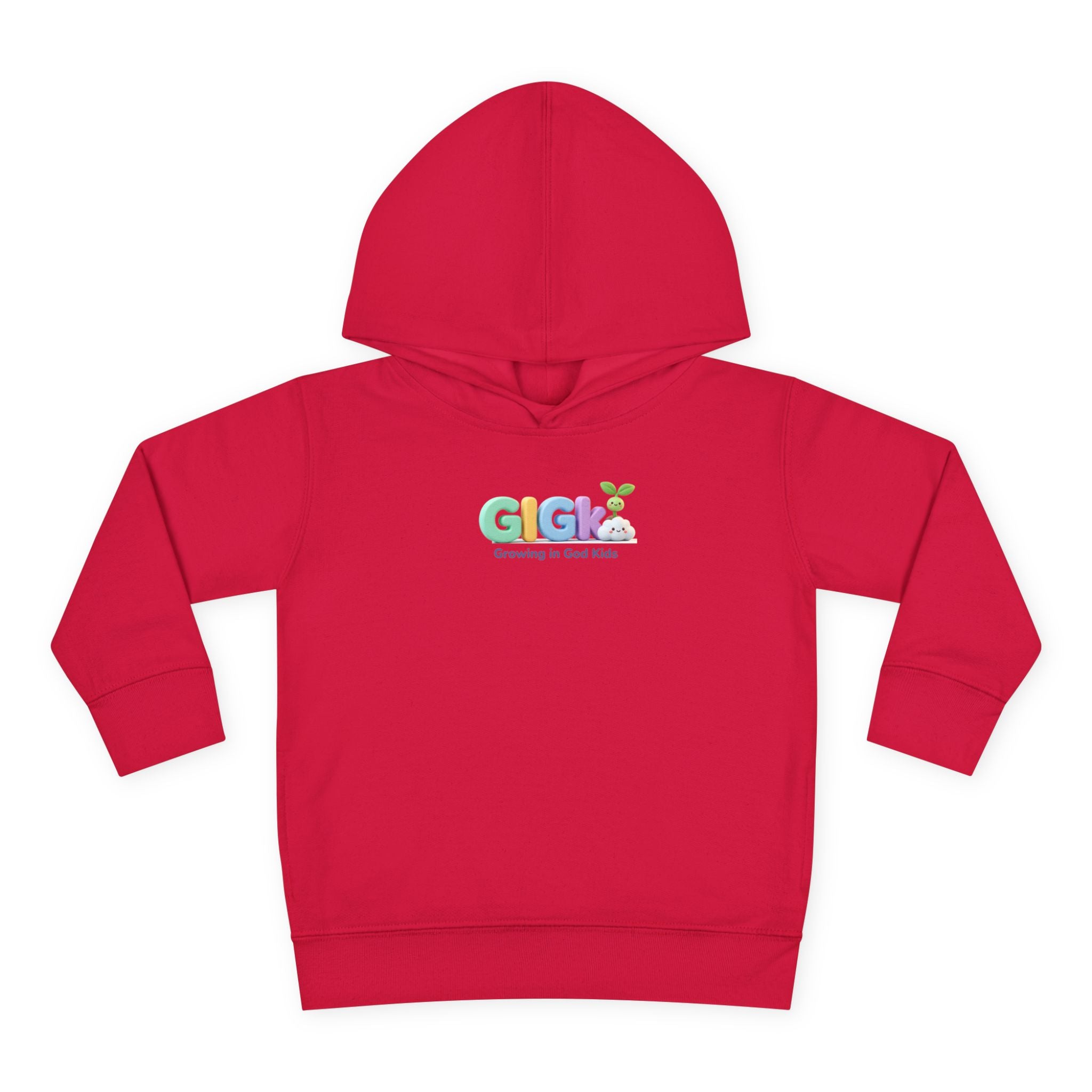 Toddler Hoodie — "Growing in God Kids" Christian Pullover for Babies & Toddlers