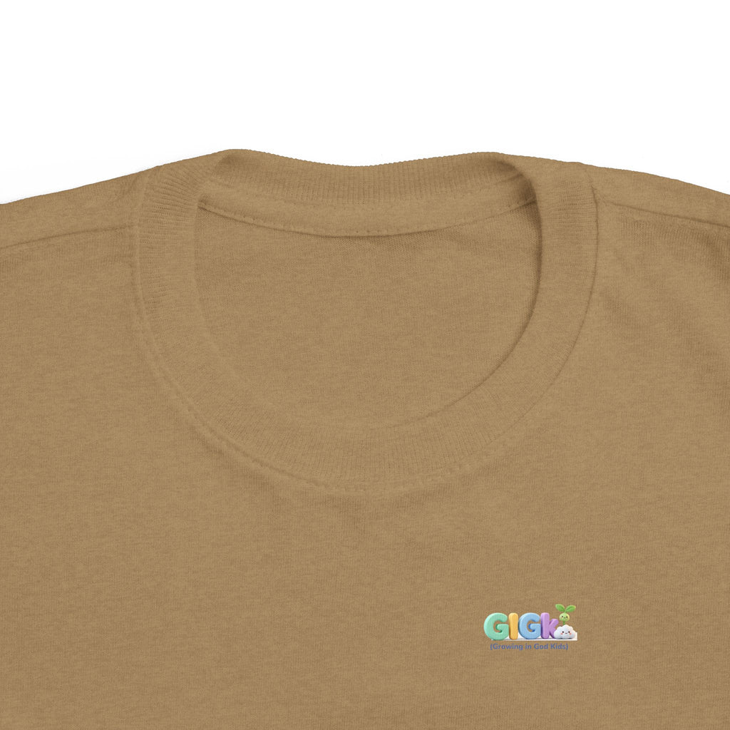 Toddler Tee — Pastel Moon & Stars "Gigk" Graphic