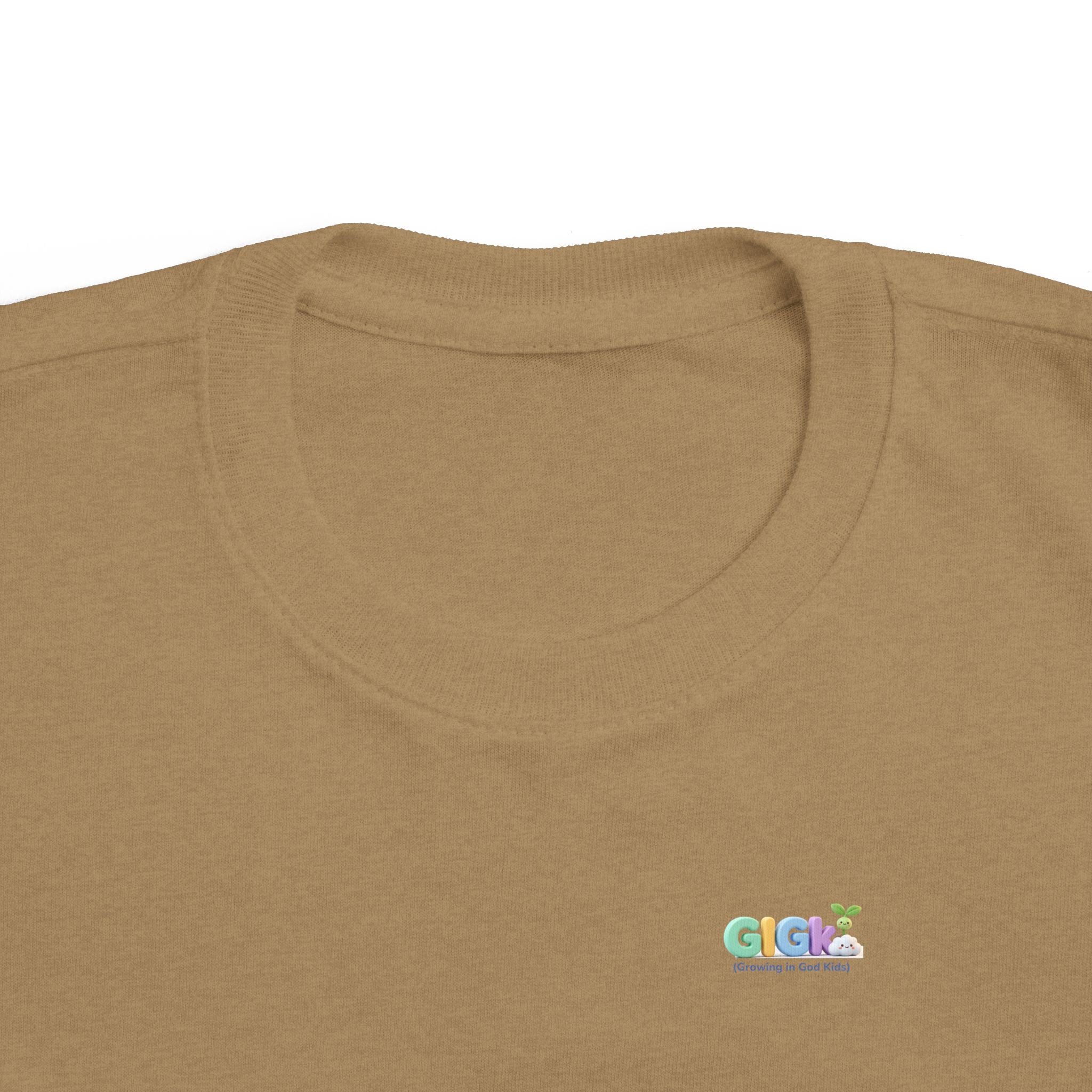Toddler Tee — Pastel Moon & Stars "Gigk" Graphic