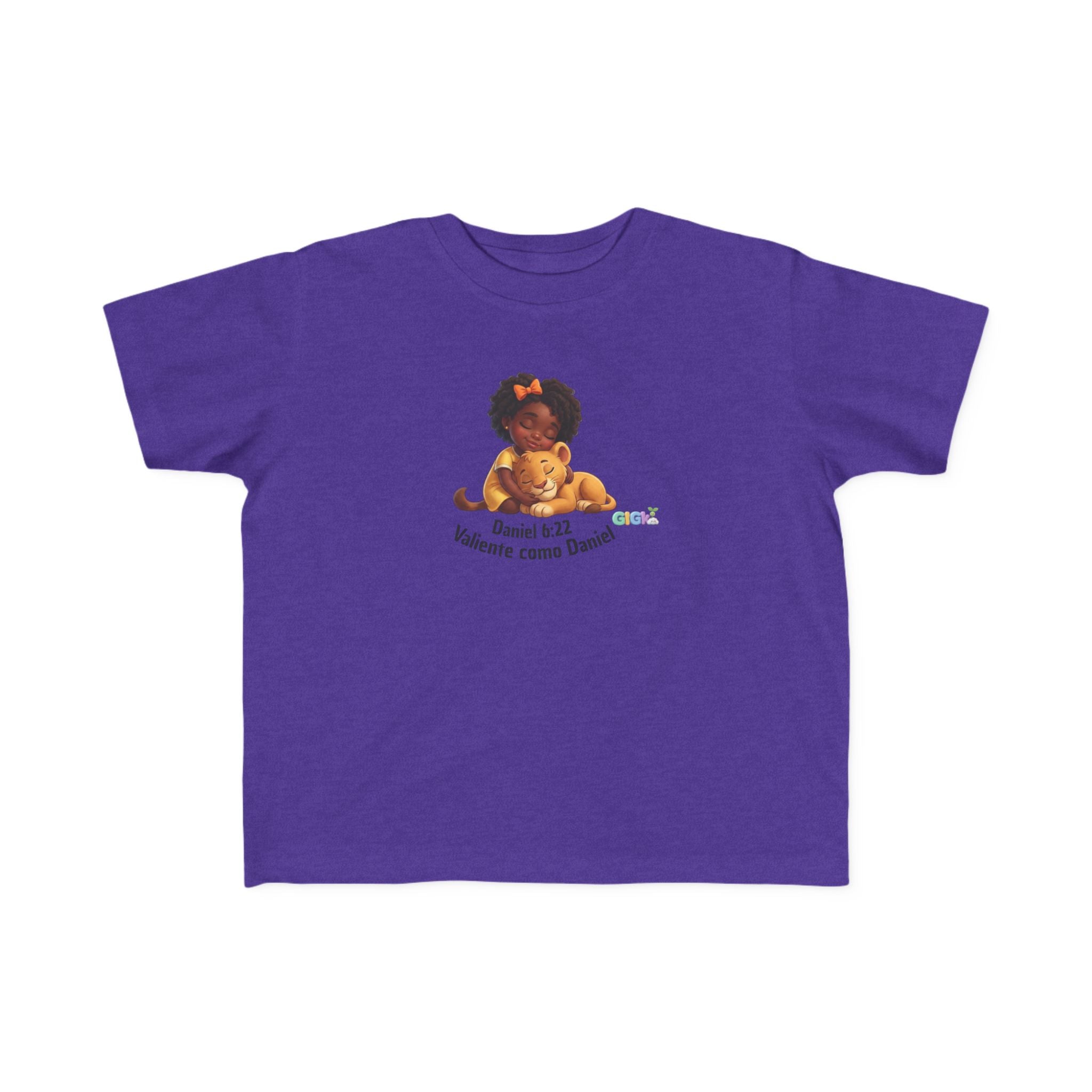 Growing in God Kids Toddler Tee — 'Daniel 1:12' Christian Faith Shirt