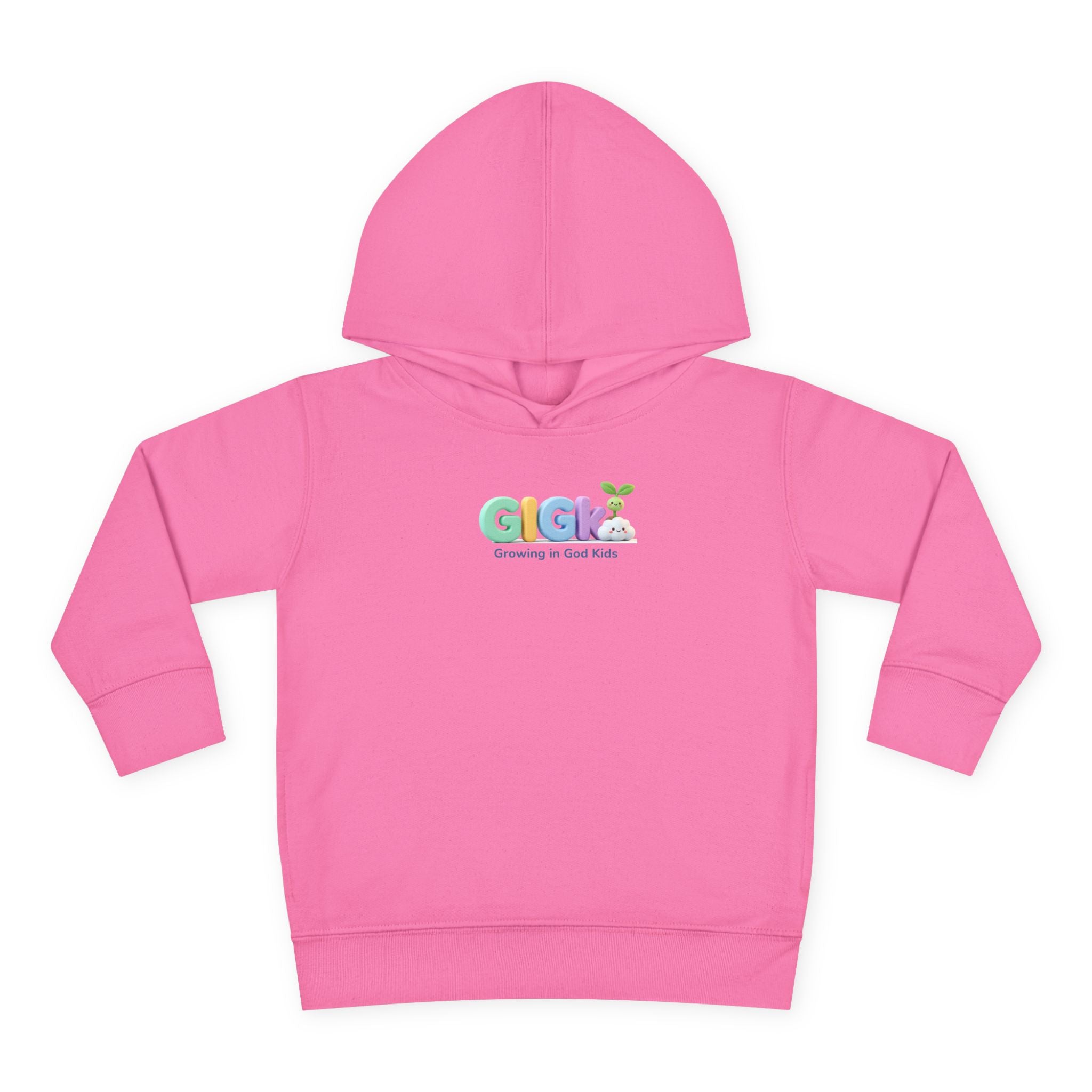 Toddler Hoodie — "Growing in God Kids" Christian Pullover for Babies & Toddlers