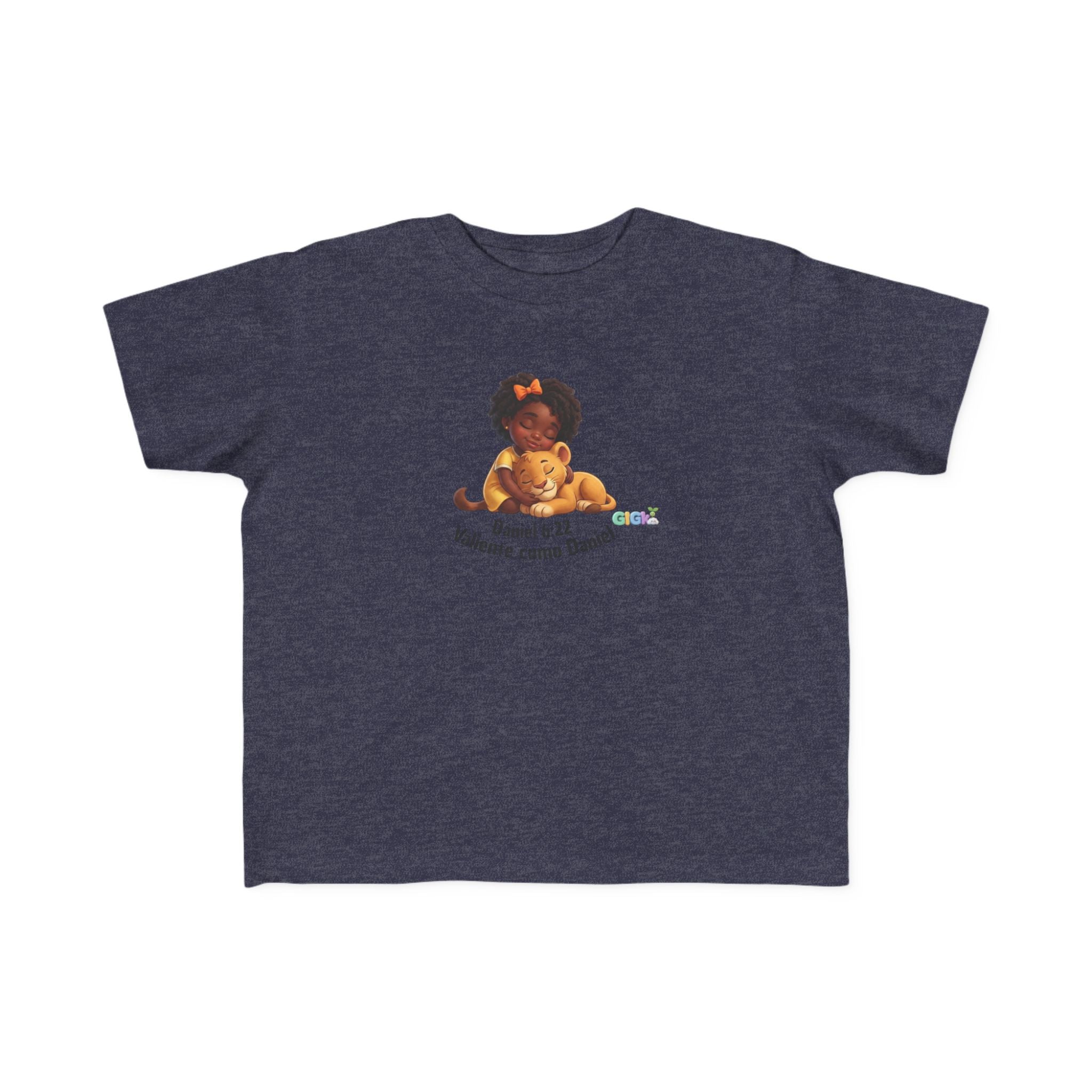 Growing in God Kids Toddler Tee — 'Daniel 1:12' Christian Faith Shirt