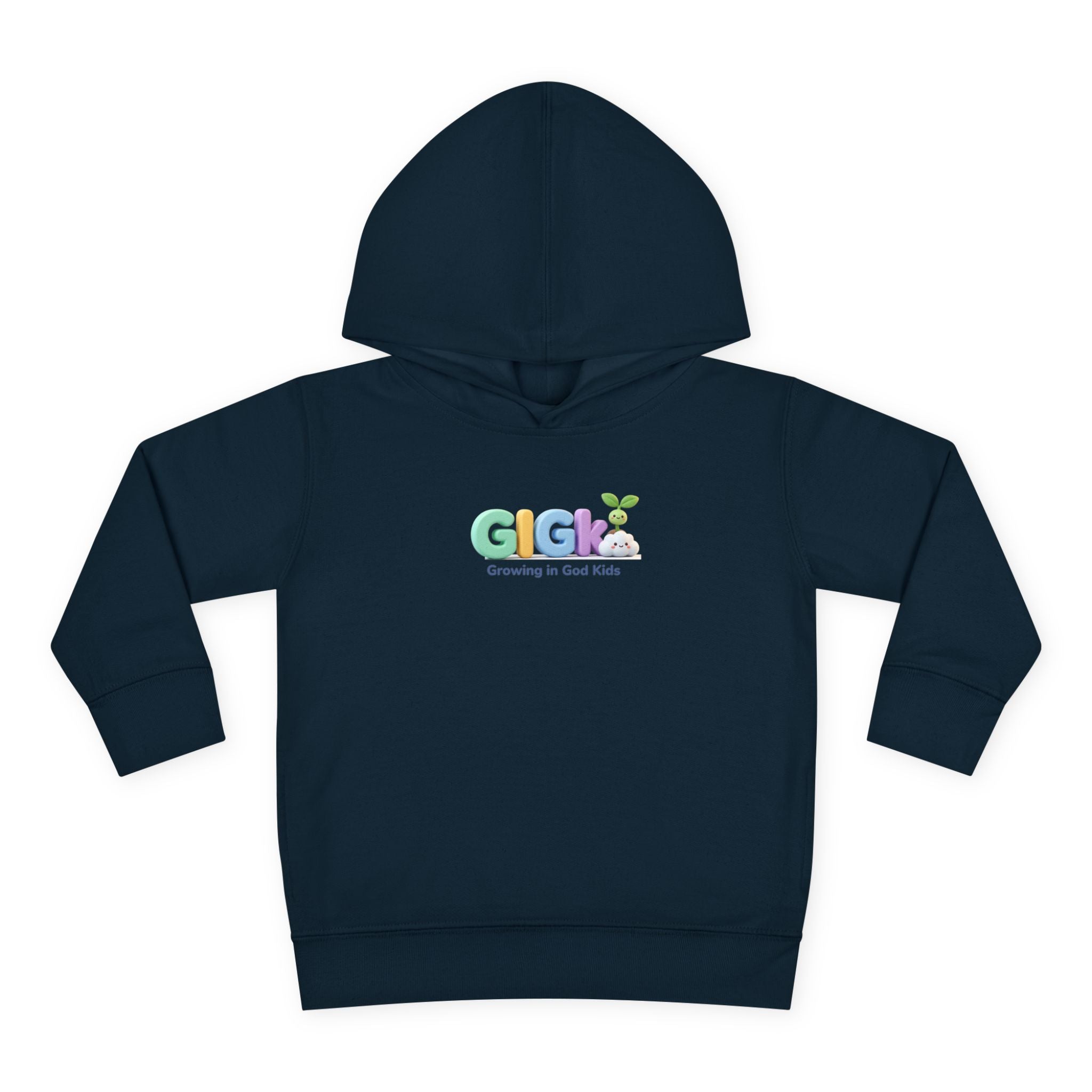 Toddler Hoodie — Personalized "Arlet" Whale Design (Dios me cuida en todo lugar)