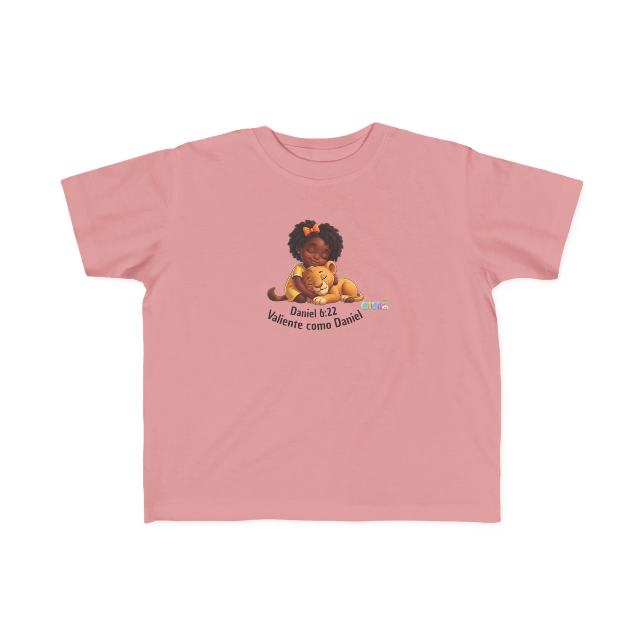 Growing in God Kids Toddler Tee — 'Daniel 1:12' Christian Faith Shirt