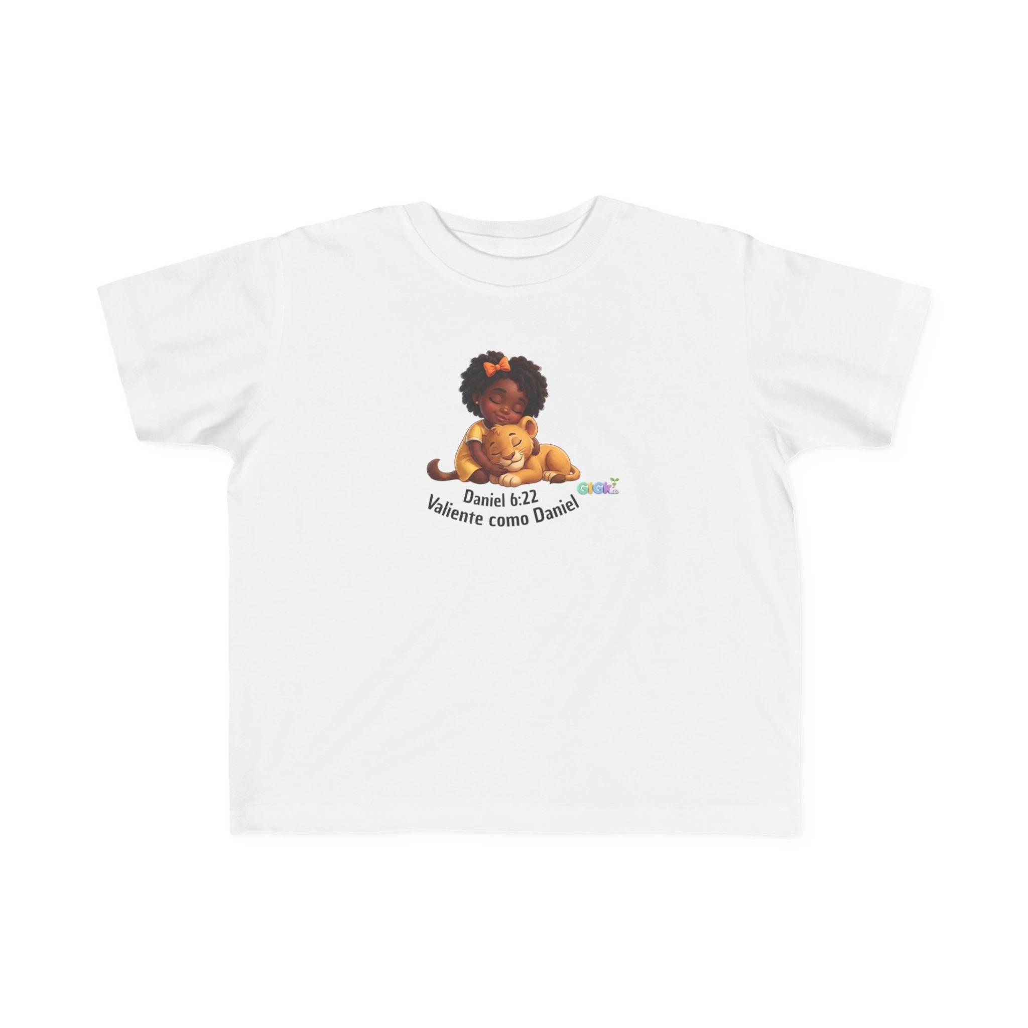 Growing in God Kids Toddler Tee — 'Daniel 1:12' Christian Faith Shirt