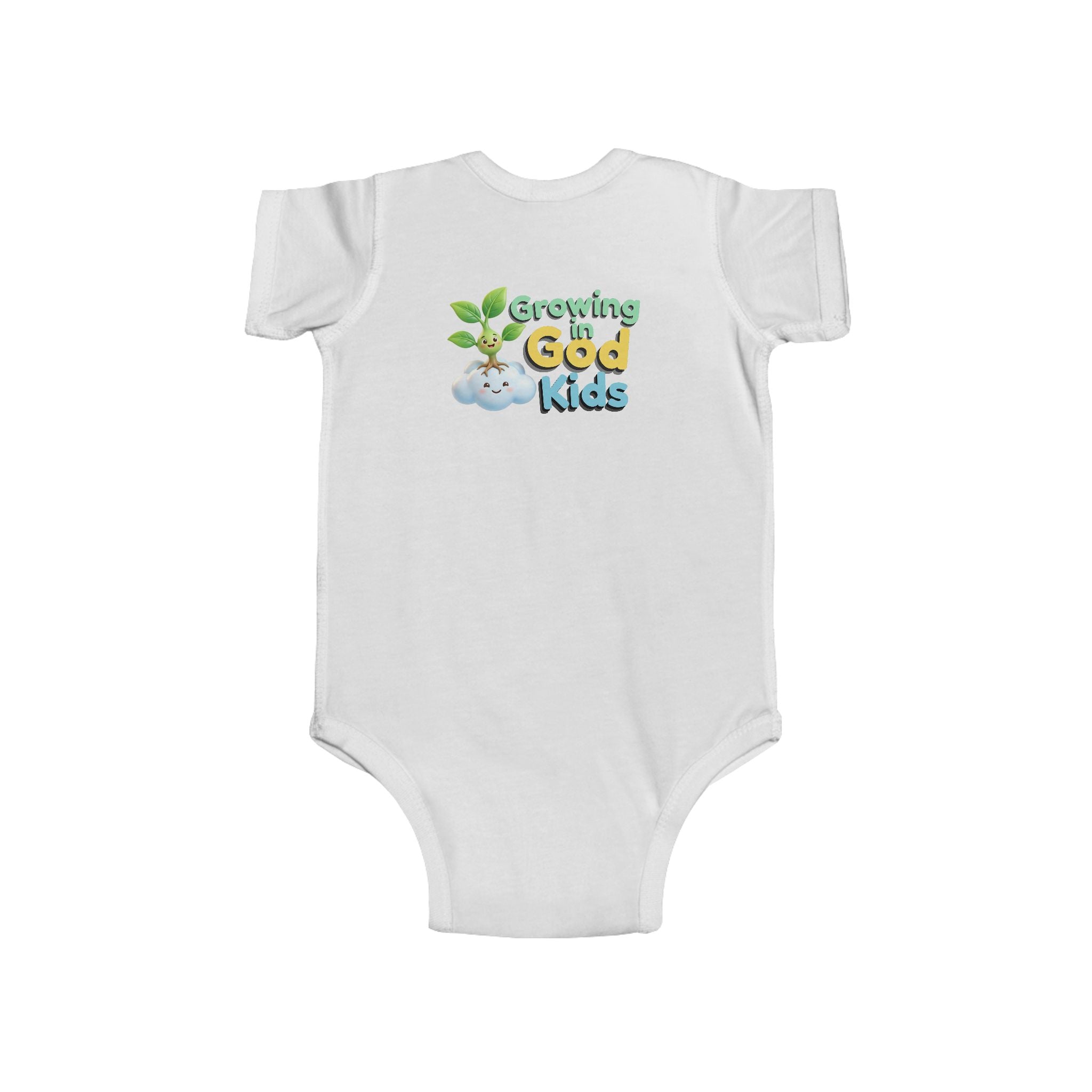 Growing God Kids Infant Bodysuit — "Buenos días, Señor" Faith Baby Onesie