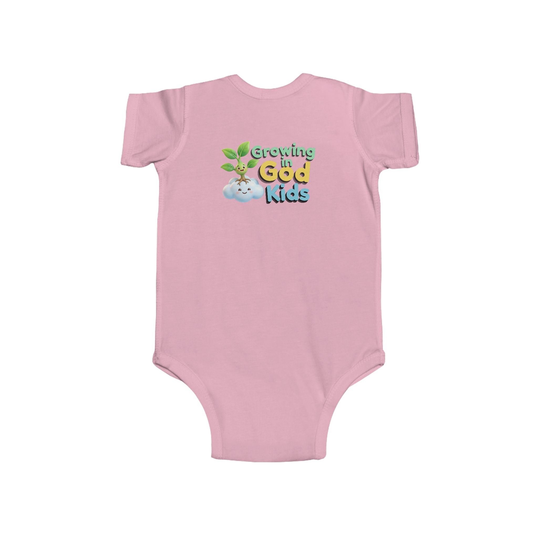 Growing God Kids Infant Bodysuit — "Buenos días, Señor" Faith Baby Onesie