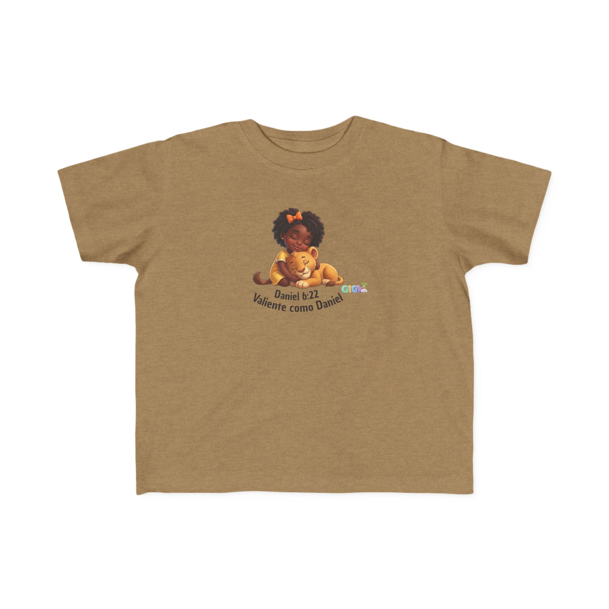 Growing in God Kids Toddler Tee — 'Daniel 1:12' Christian Faith Shirt