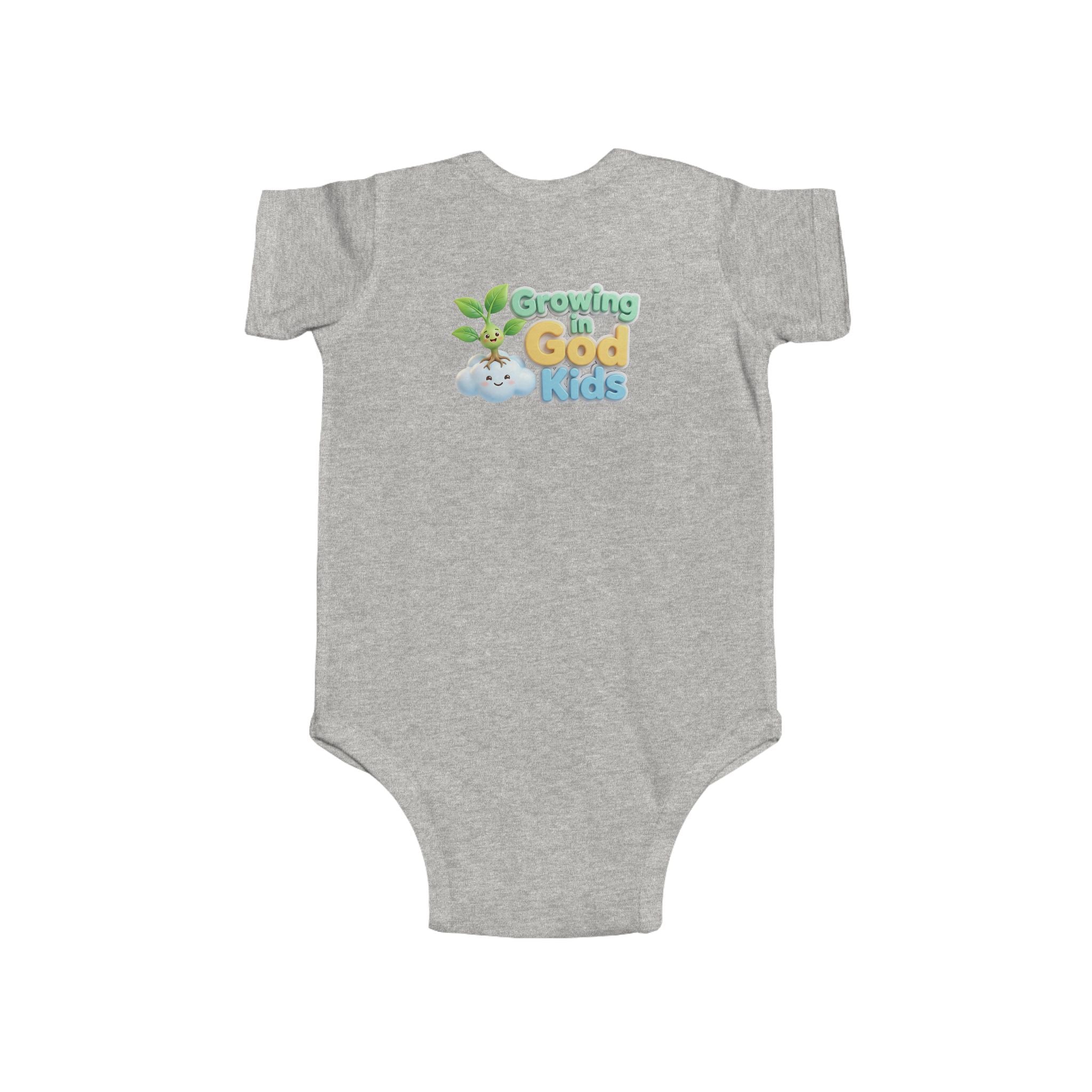 Infant Bodysuit – "Proverbs 22:6" Growing in God's Love Baby Onesie