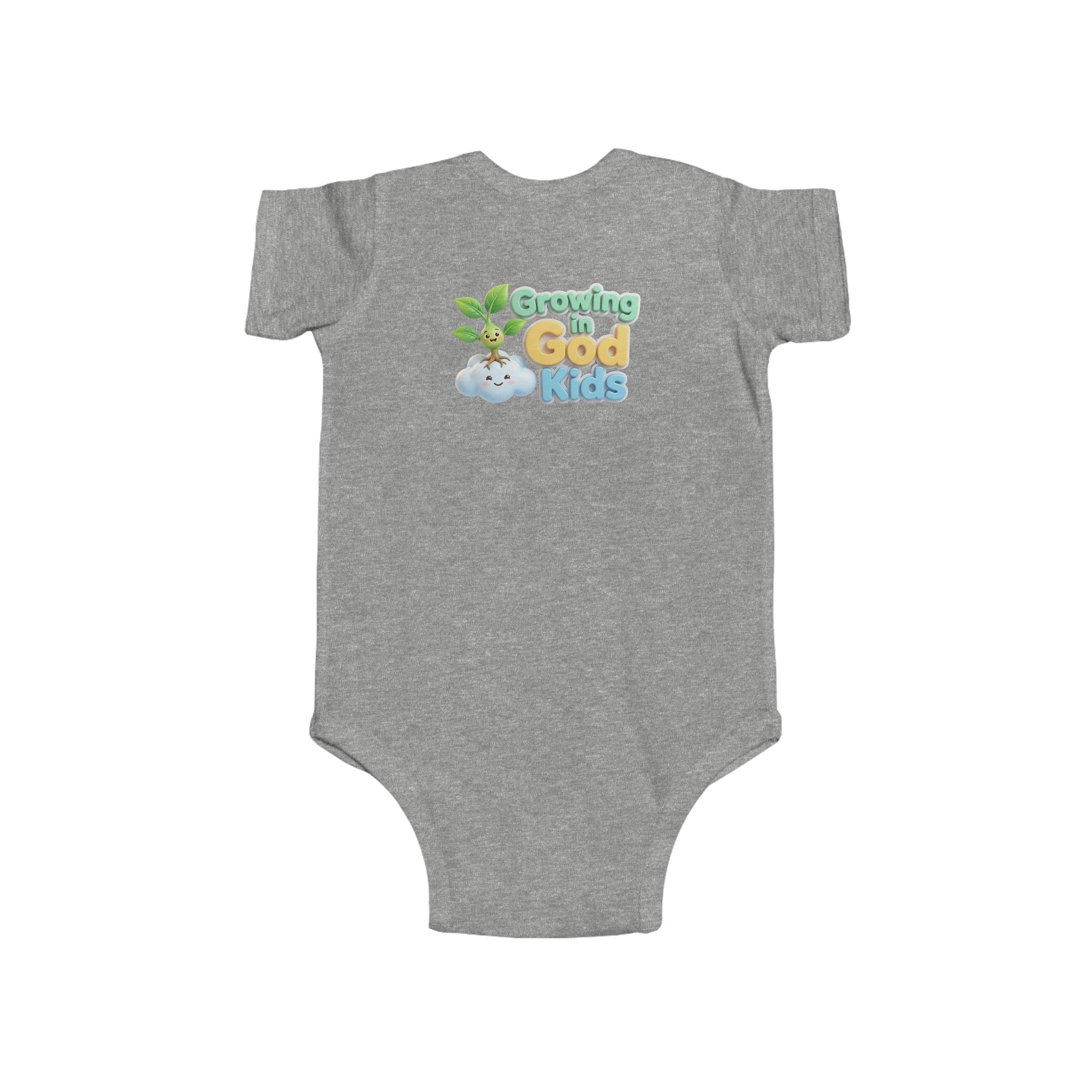 Infant Bodysuit – "Proverbs 22:6" Growing in God's Love Baby Onesie