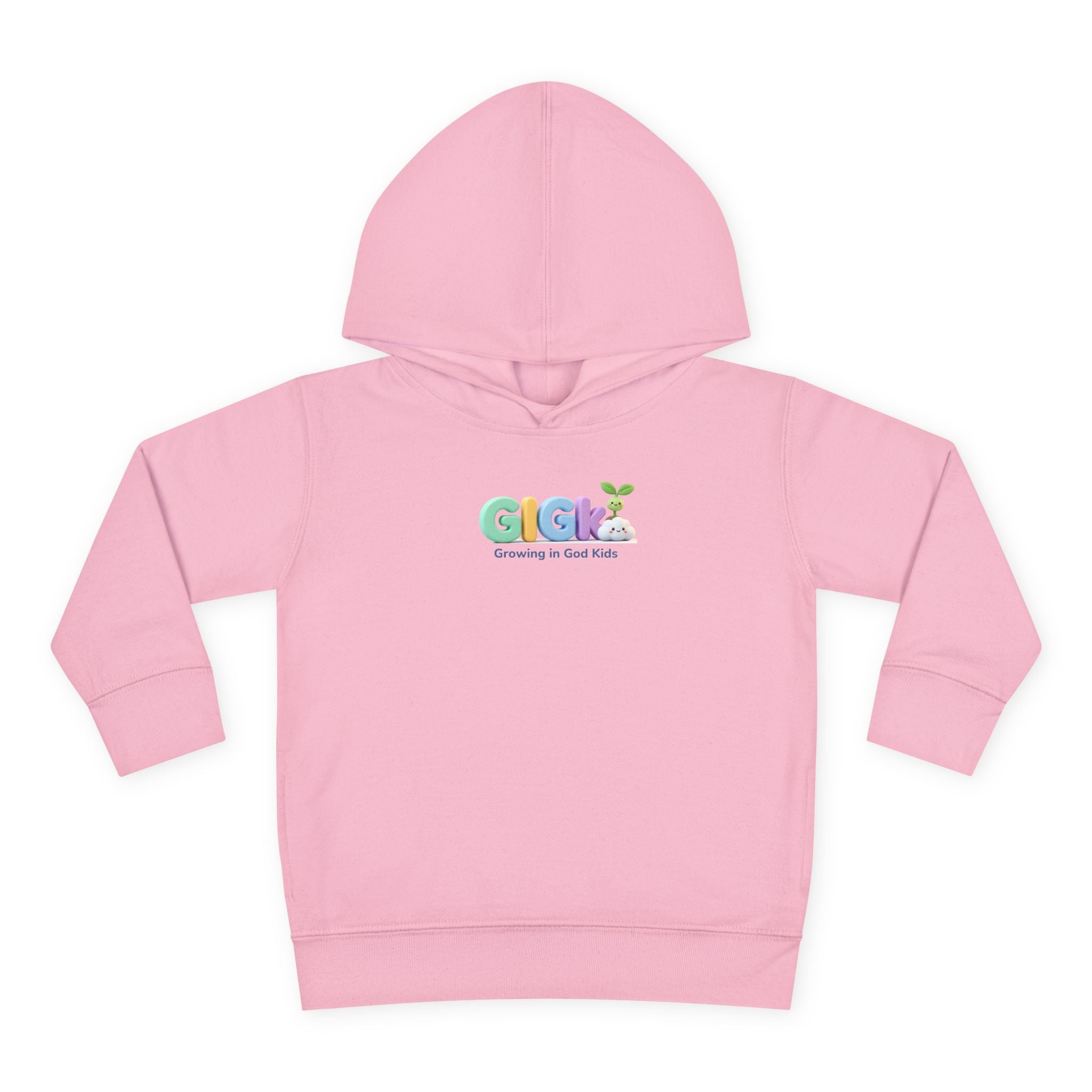 Toddler Hoodie — "Growing in God Kids" Christian Pullover for Babies & Toddlers