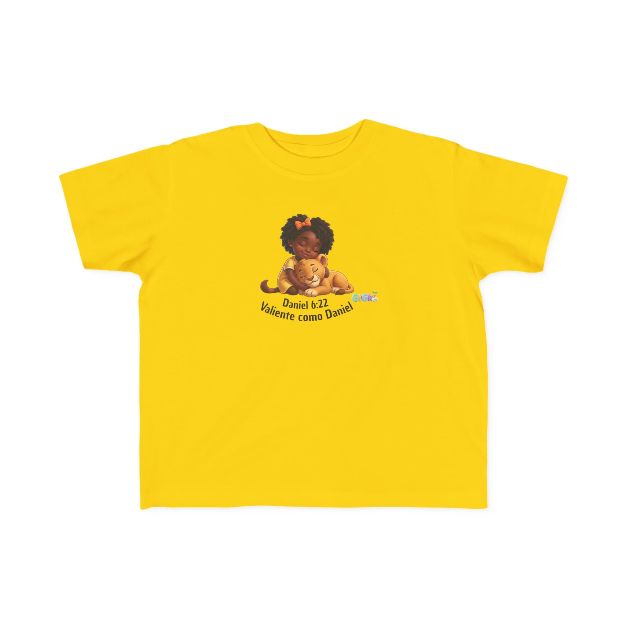 Growing in God Kids Toddler Tee — 'Daniel 1:12' Christian Faith Shirt