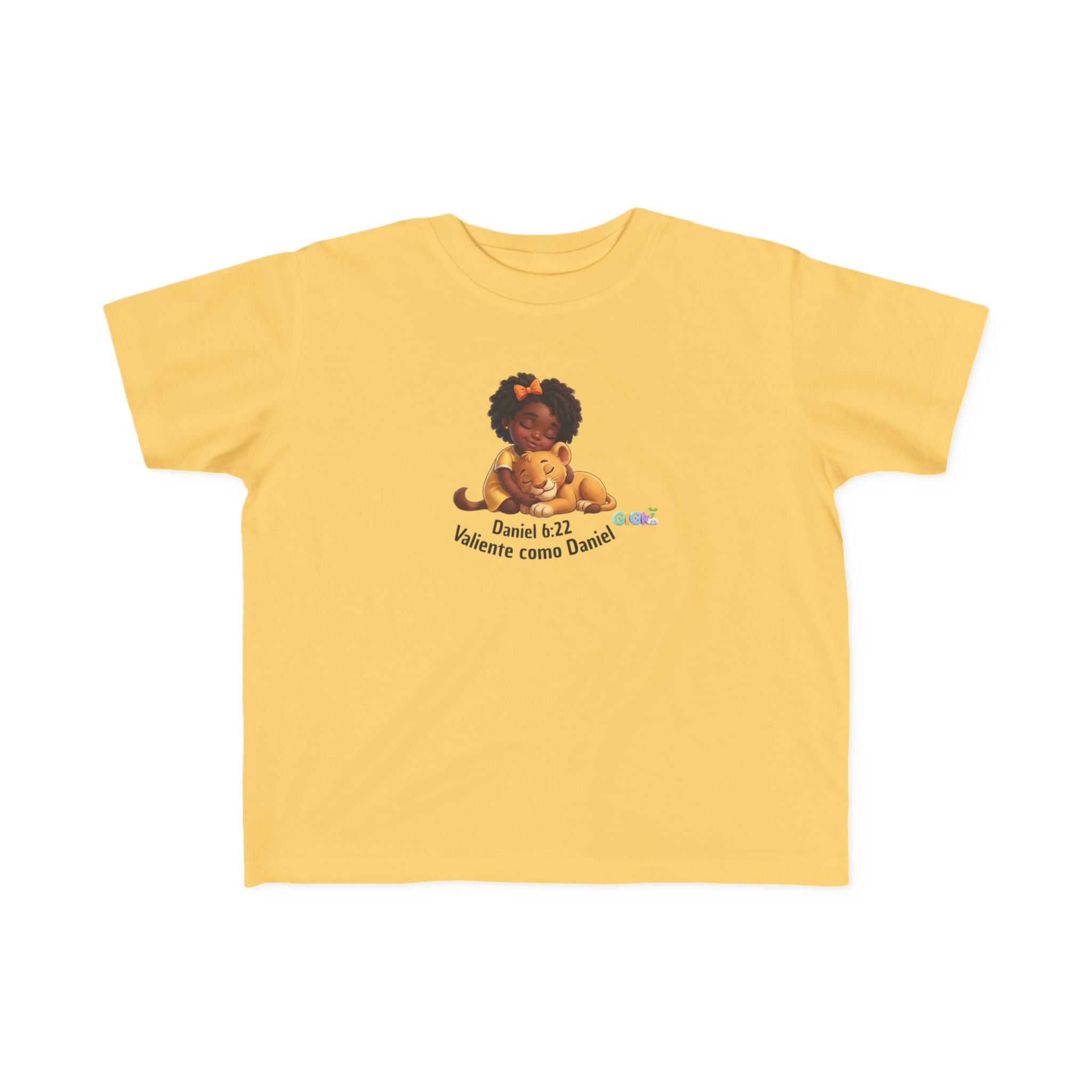 Growing in God Kids Toddler Tee — 'Daniel 1:12' Christian Faith Shirt