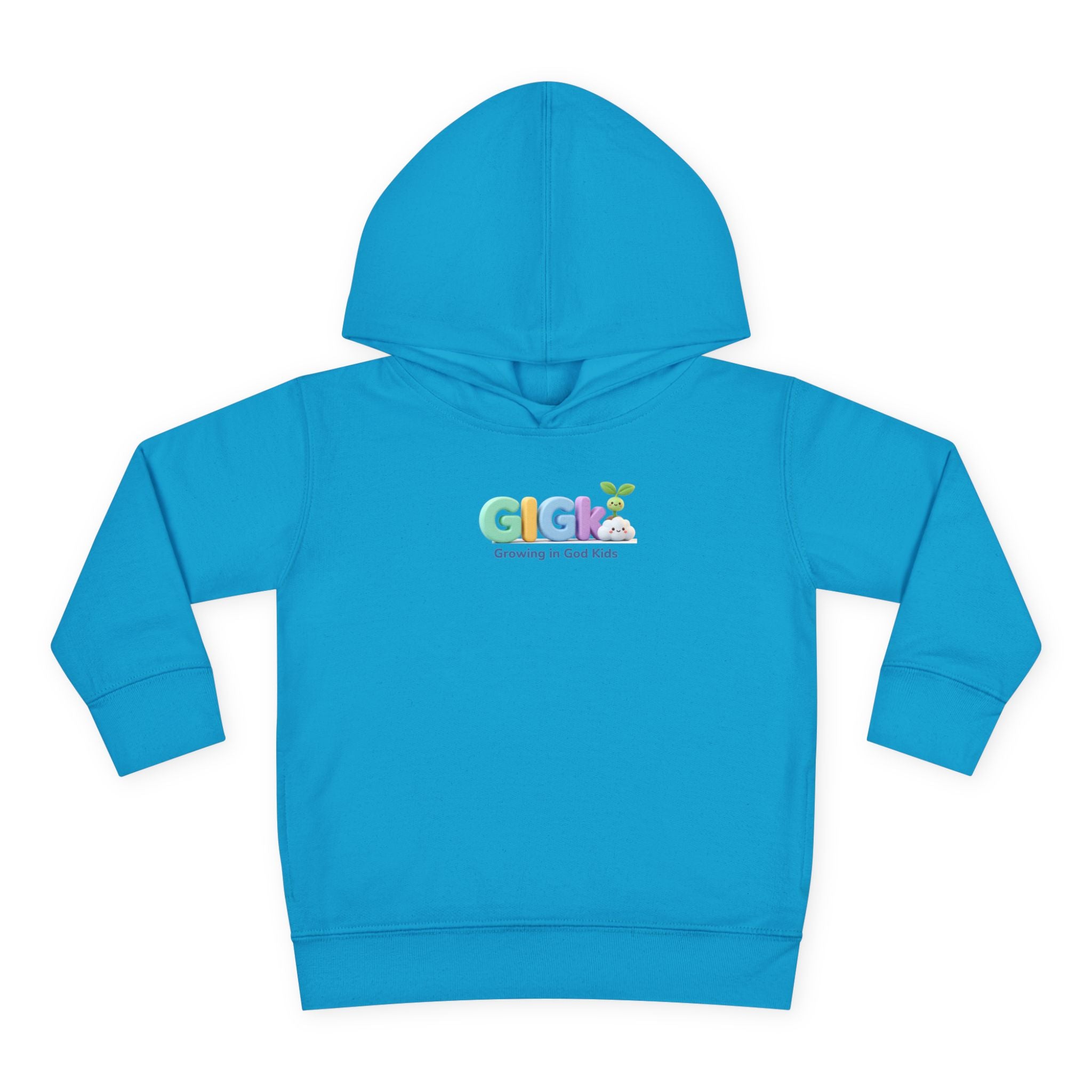 Toddler Hoodie — "Growing in God Kids" Christian Pullover for Babies & Toddlers