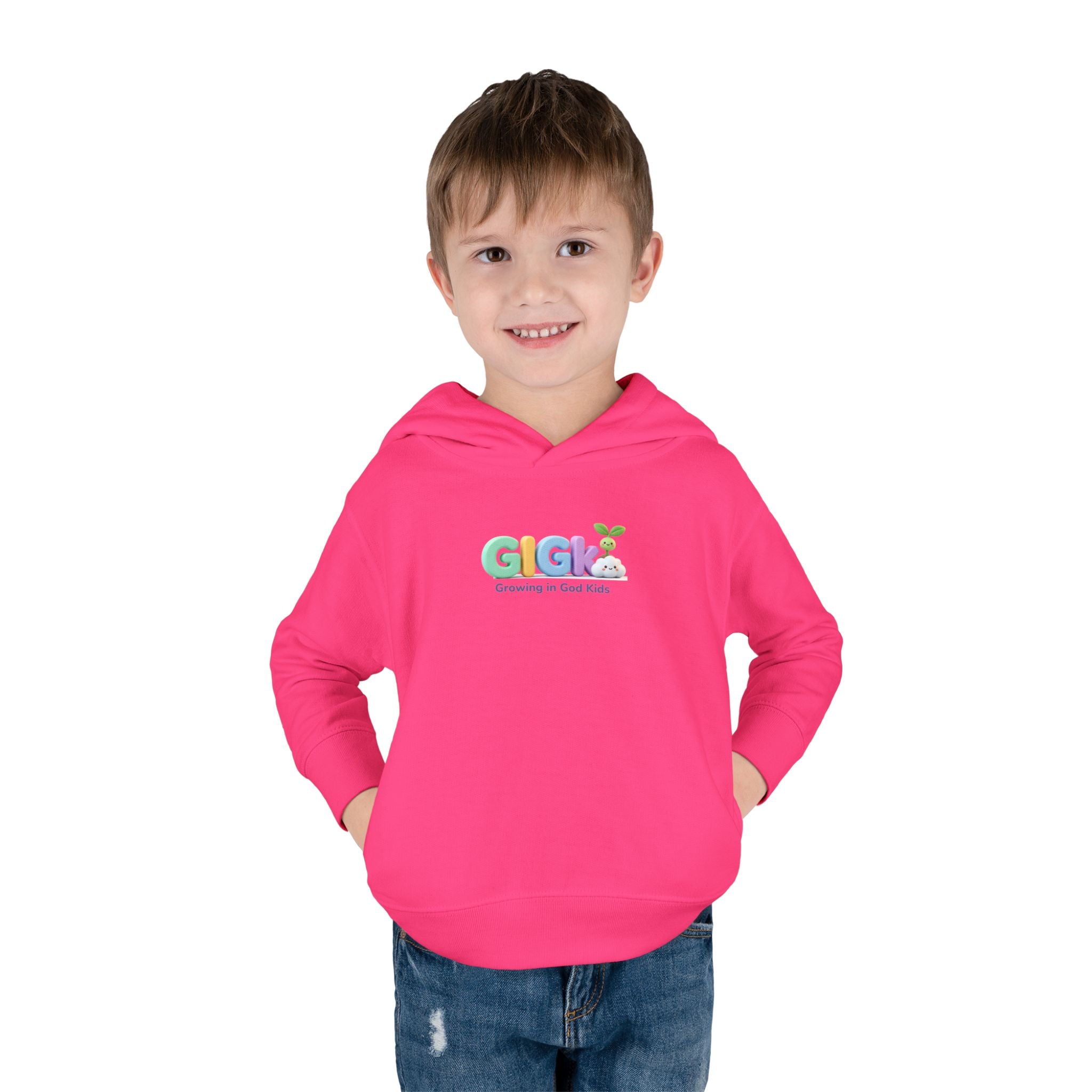 Toddler Hoodie — Personalized "Arlet" Whale Design (Dios me cuida en todo lugar)