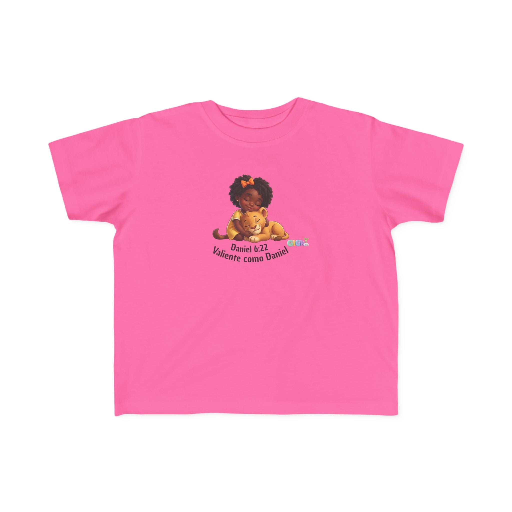 Growing in God Kids Toddler Tee — 'Daniel 1:12' Christian Faith Shirt