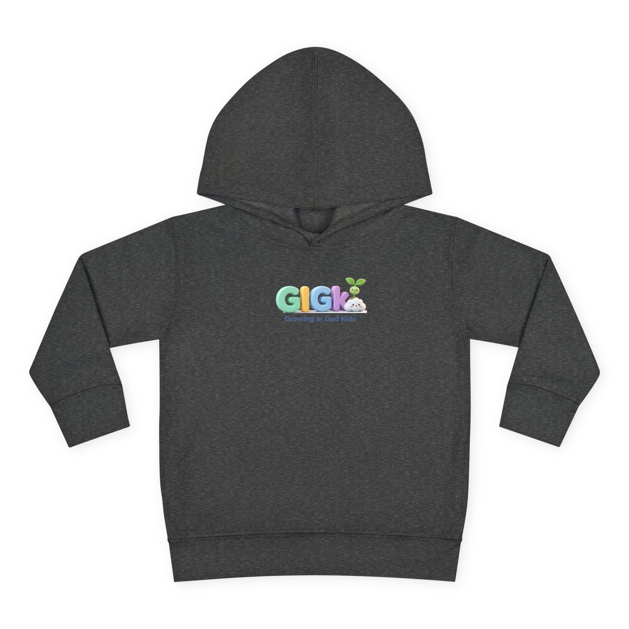 Toddler Hoodie — "Growing in God Kids" Christian Pullover for Babies & Toddlers