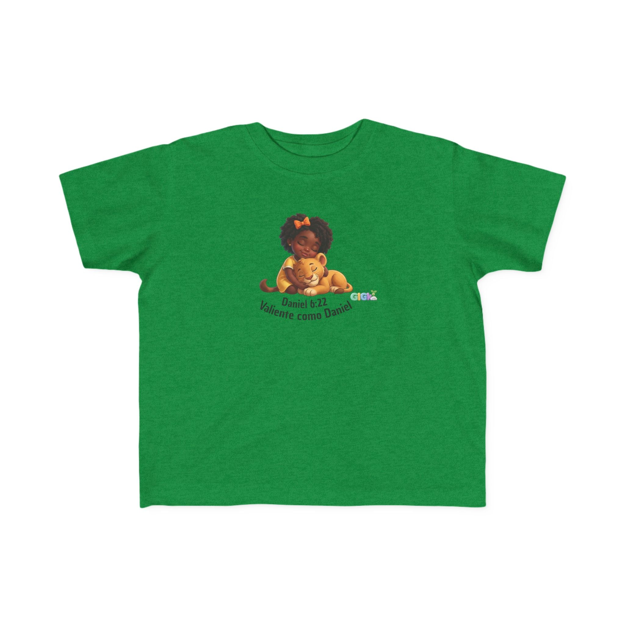 Growing in God Kids Toddler Tee — 'Daniel 1:12' Christian Faith Shirt