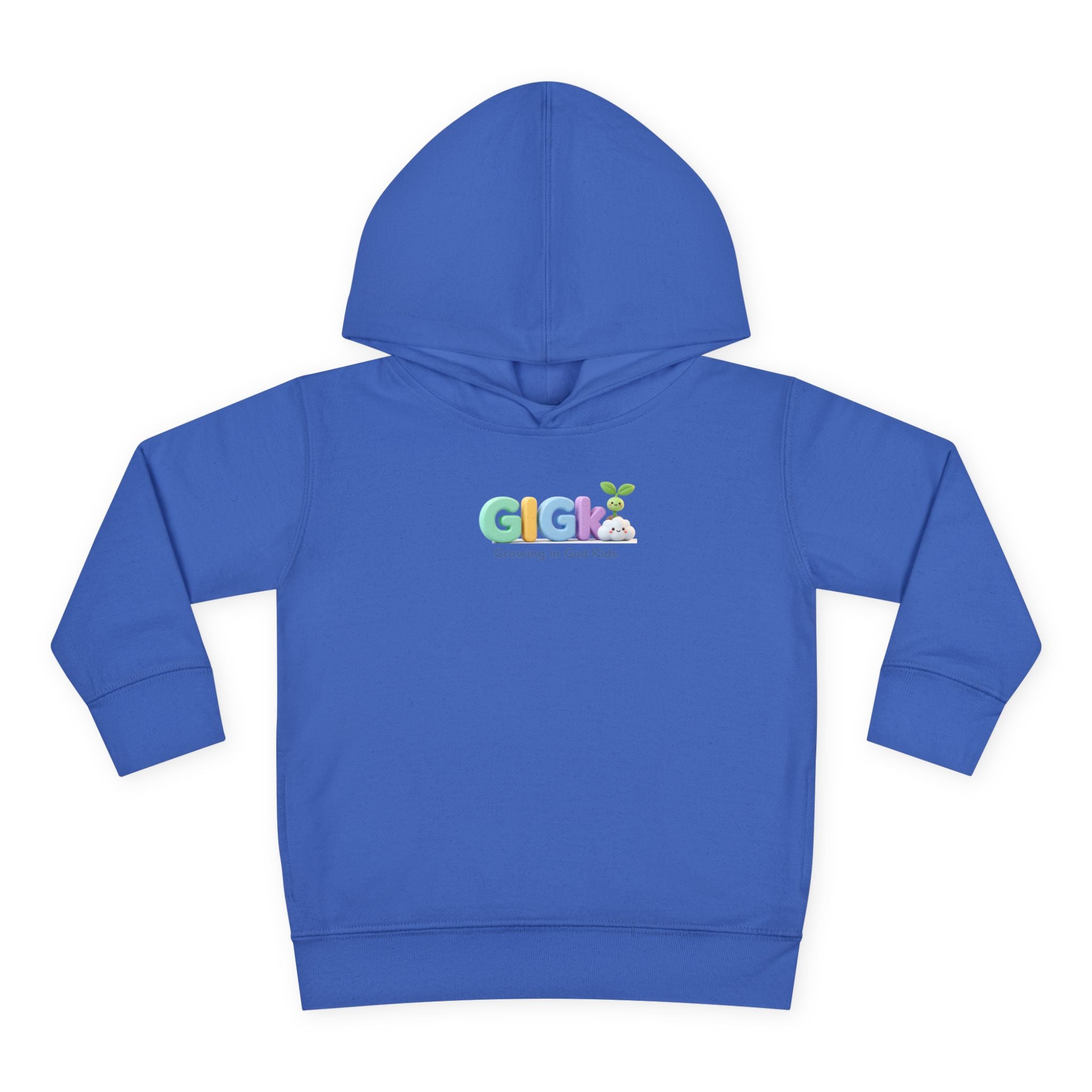 Toddler Hoodie — "Growing in God Kids" Christian Pullover for Babies & Toddlers