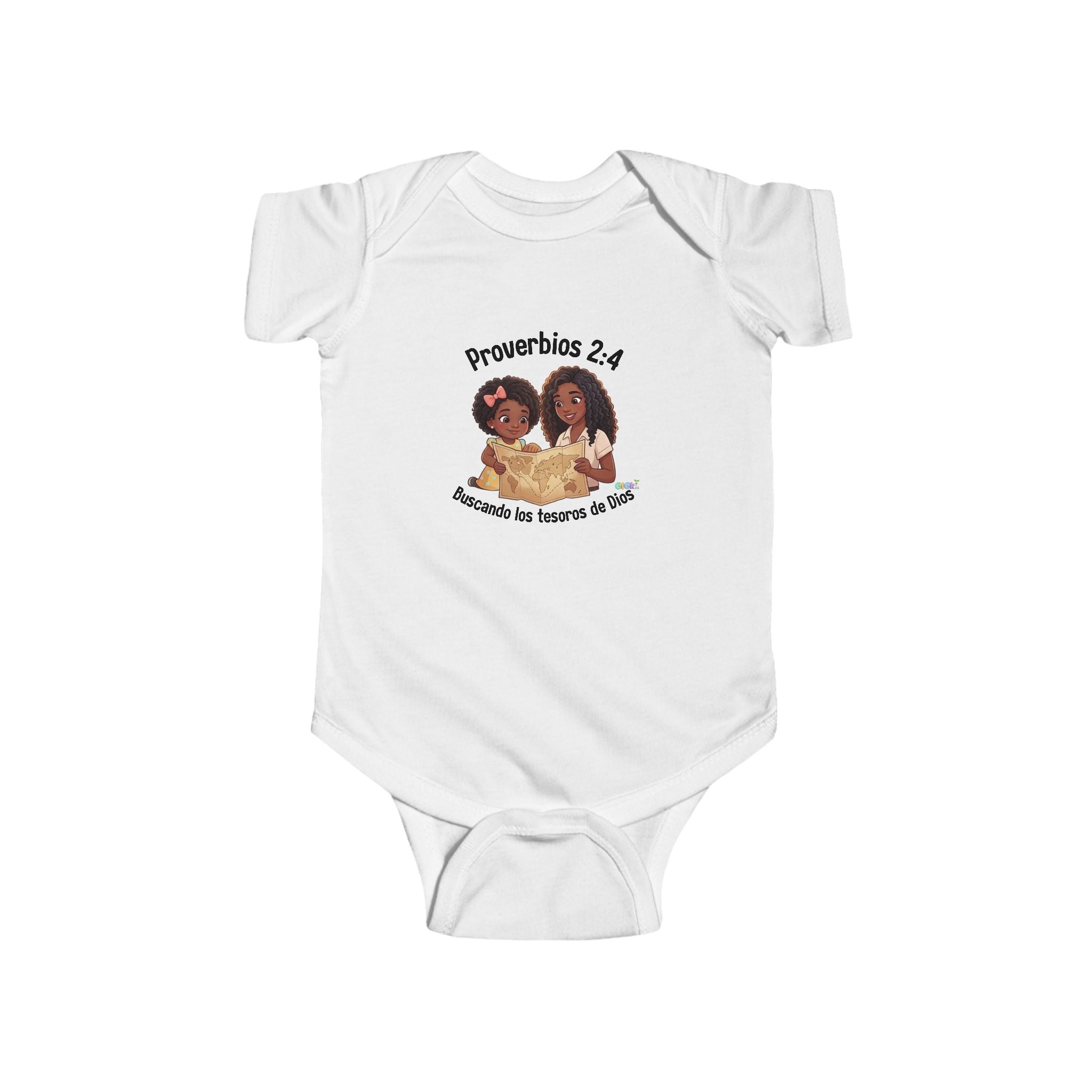 Infant Bodysuit – "Proverbs 22:6" Growing in God's Love Baby Onesie