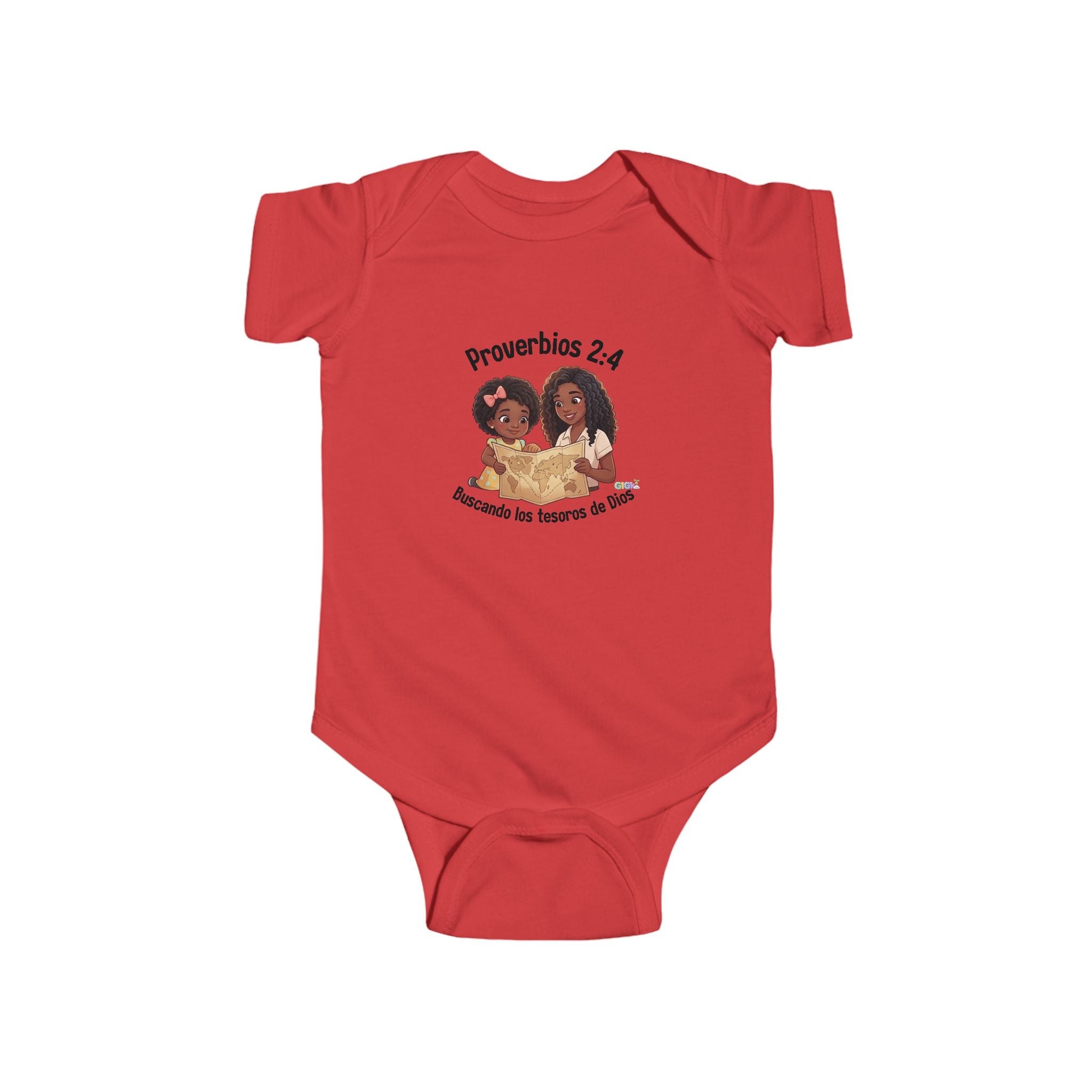 Infant Bodysuit – "Proverbs 22:6" Growing in God's Love Baby Onesie