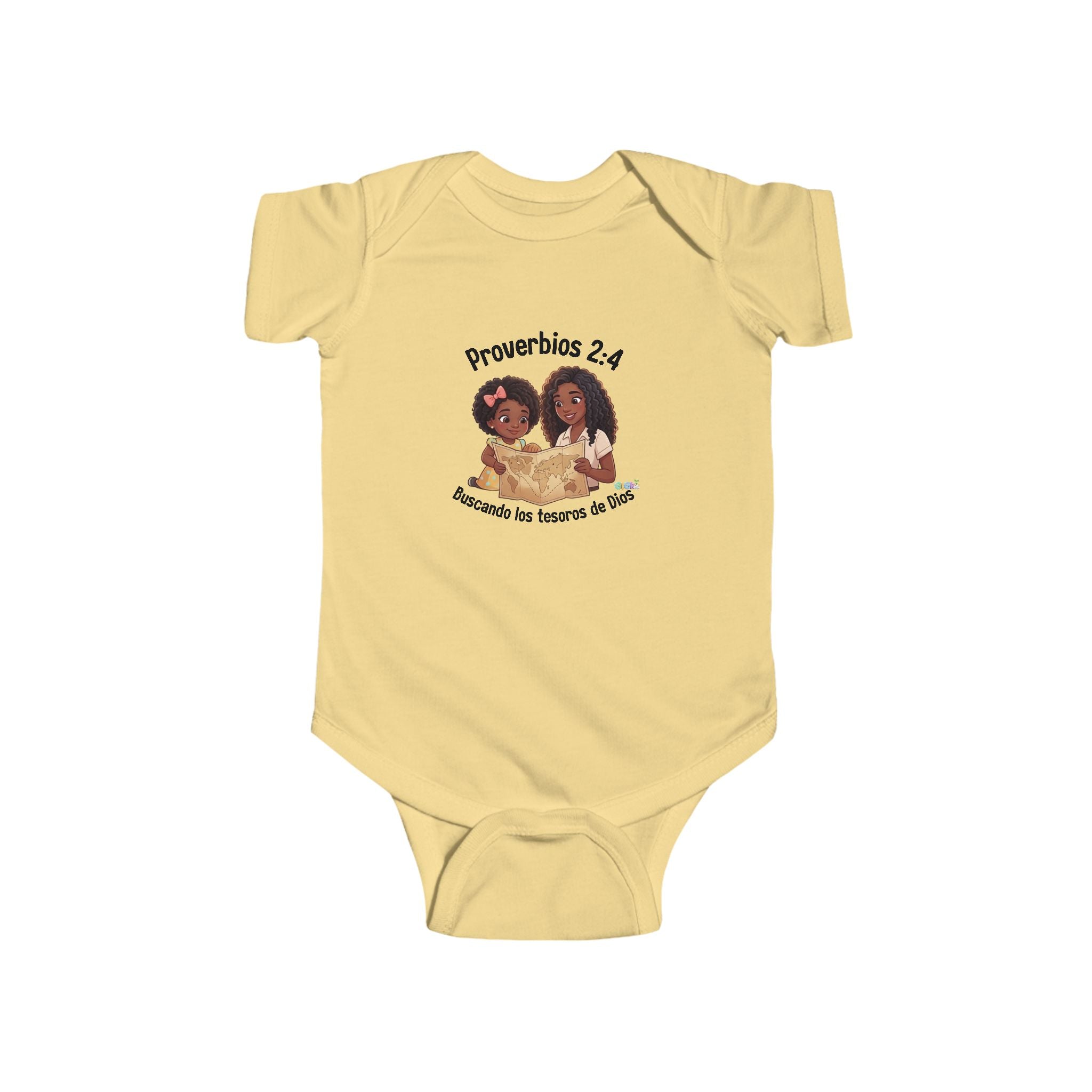Infant Bodysuit – "Proverbs 22:6" Growing in God's Love Baby Onesie