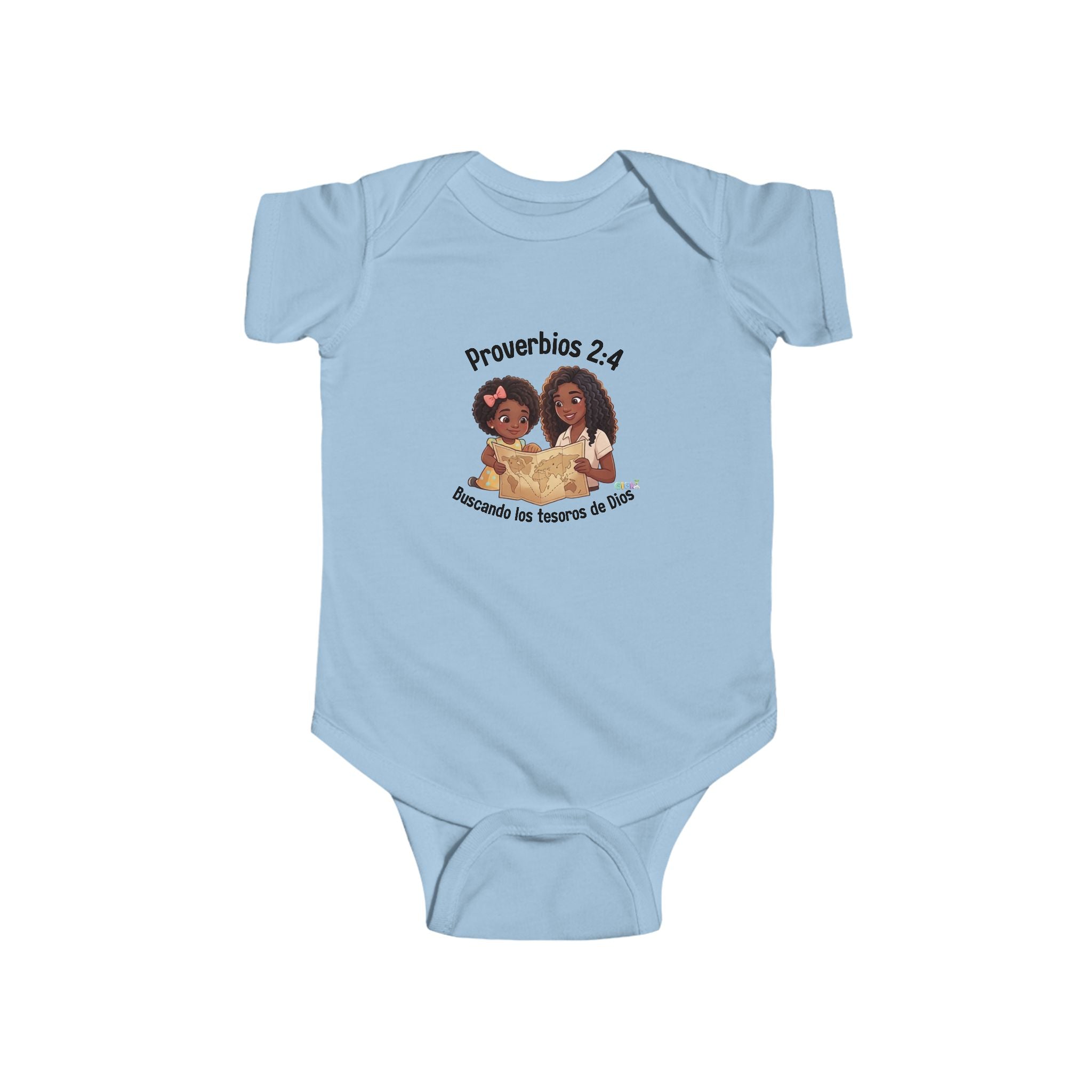 Infant Bodysuit – "Proverbs 22:6" Growing in God's Love Baby Onesie