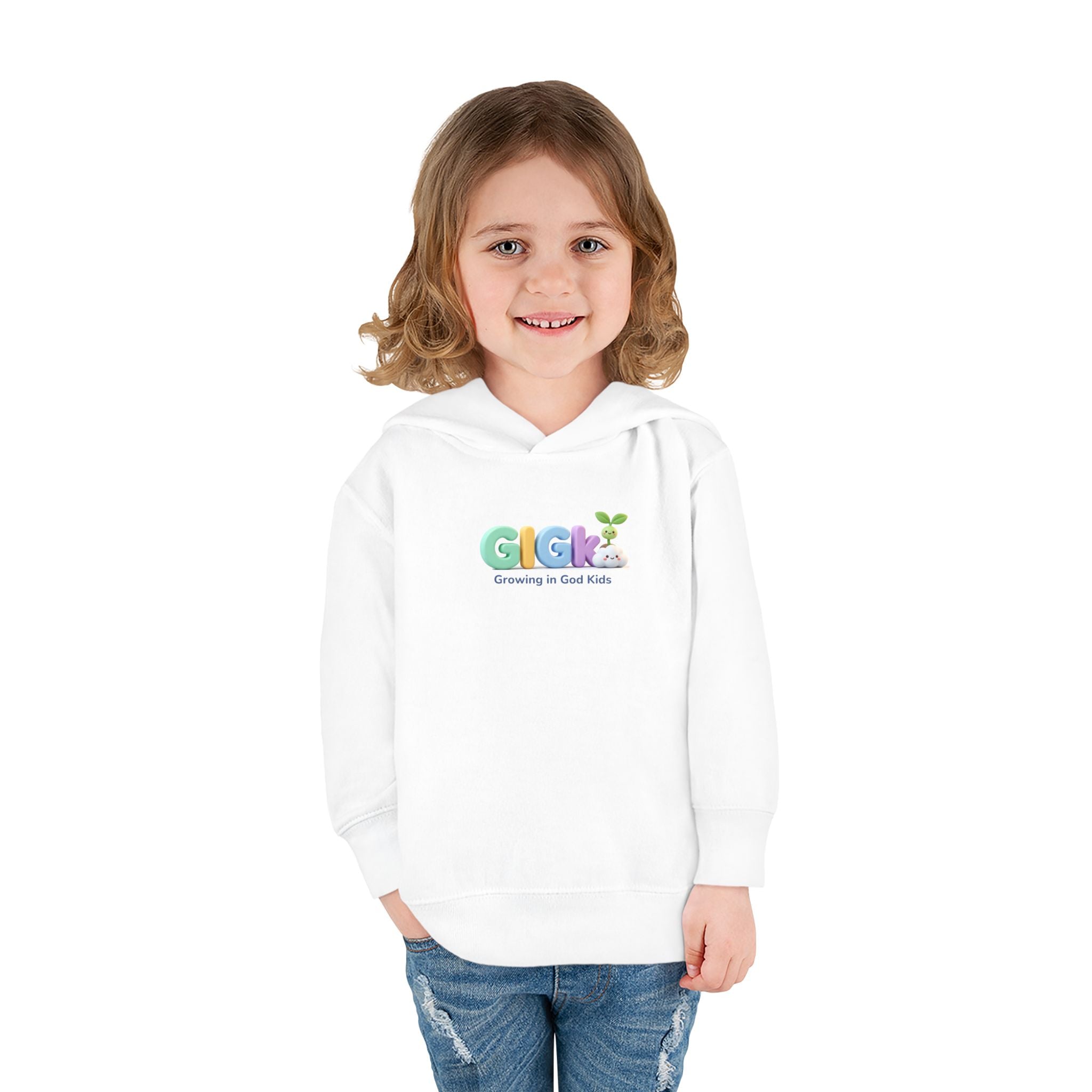Toddler Hoodie — Personalized "Arlet" Whale Design (Dios me cuida en todo lugar)