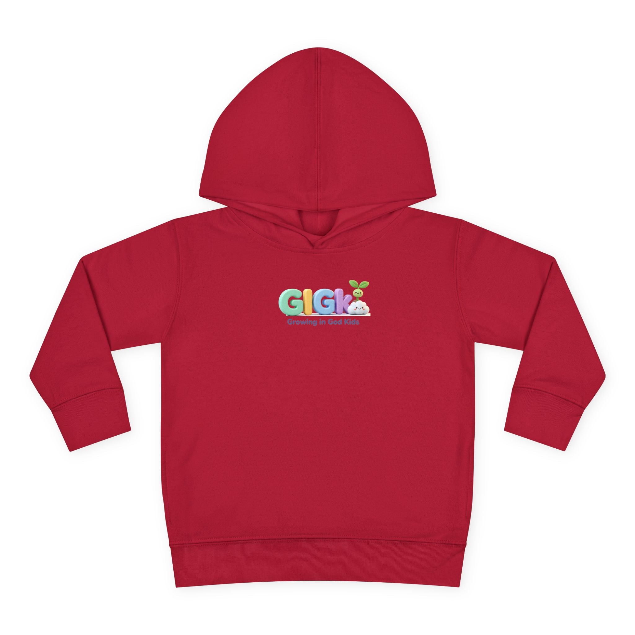 Toddler Hoodie — "Growing in God Kids" Christian Pullover for Babies & Toddlers