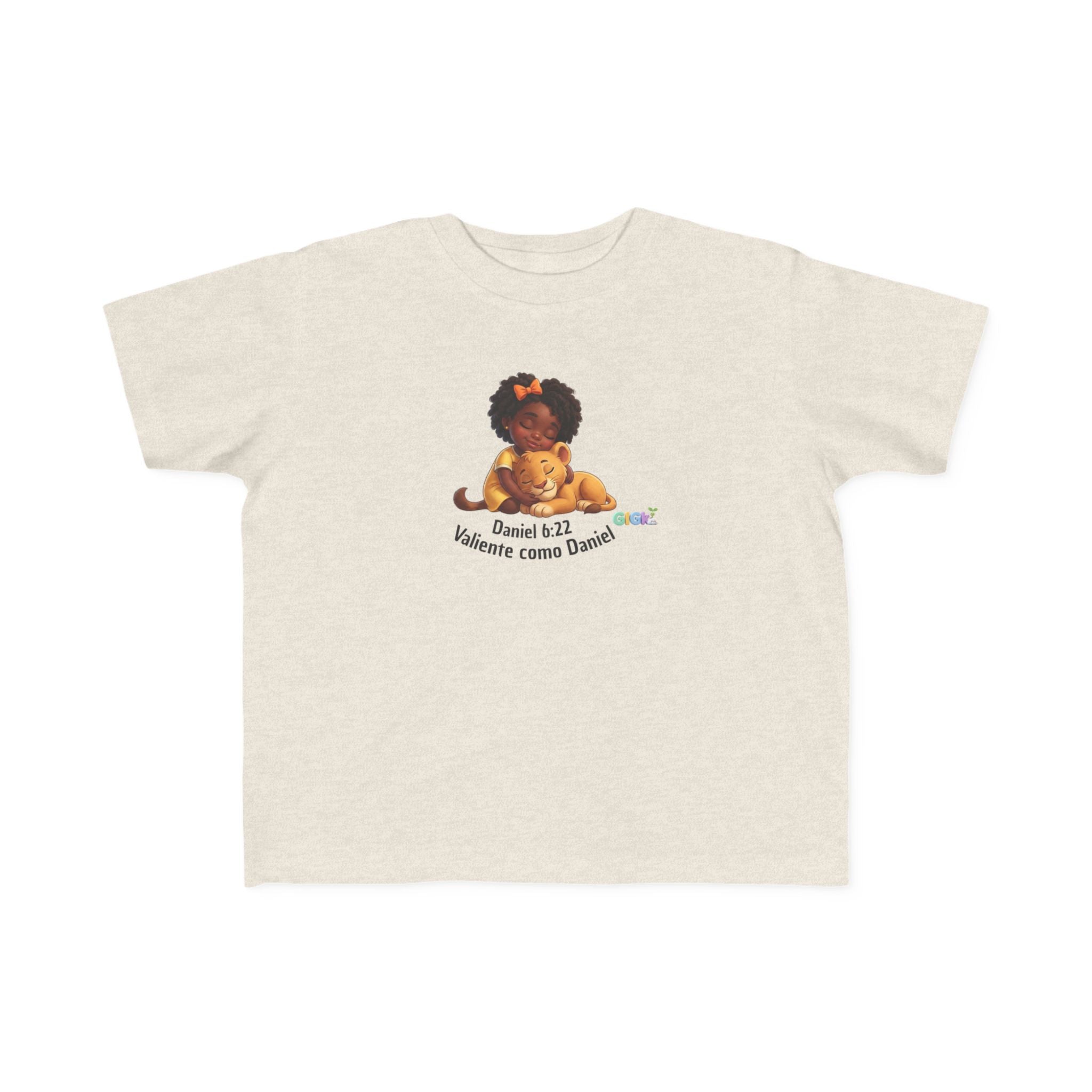 Growing in God Kids Toddler Tee — 'Daniel 1:12' Christian Faith Shirt