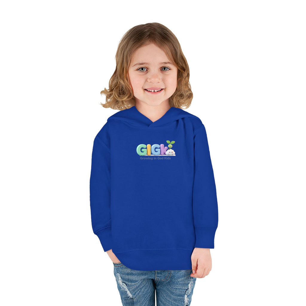 Toddler Hoodie — "Growing in God Kids" Christian Pullover for Babies & Toddlers