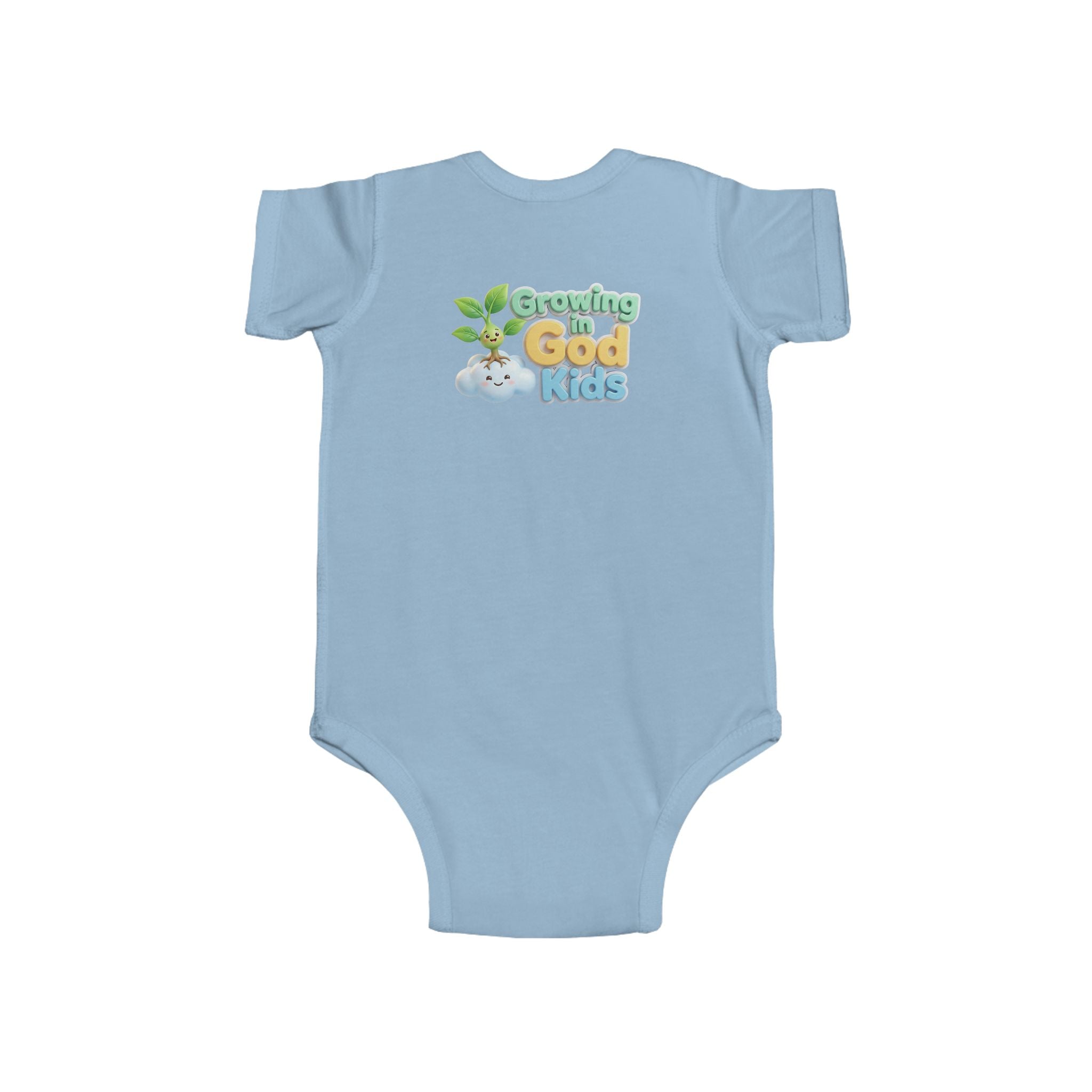 Infant Bodysuit – "Proverbs 22:6" Growing in God's Love Baby Onesie