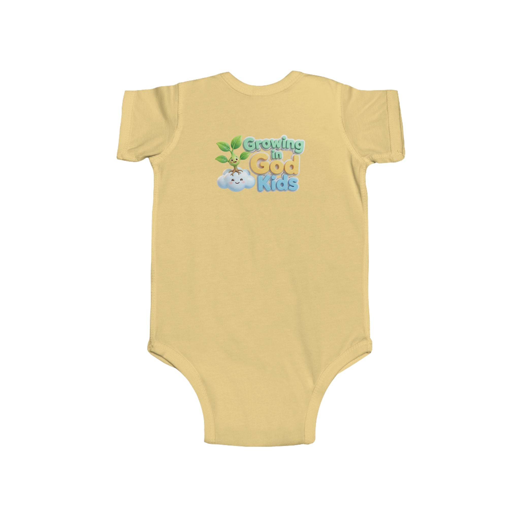 Infant Bodysuit – "Proverbs 22:6" Growing in God's Love Baby Onesie