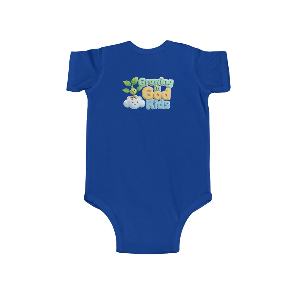Infant Bodysuit – "Proverbs 22:6" Growing in God's Love Baby Onesie