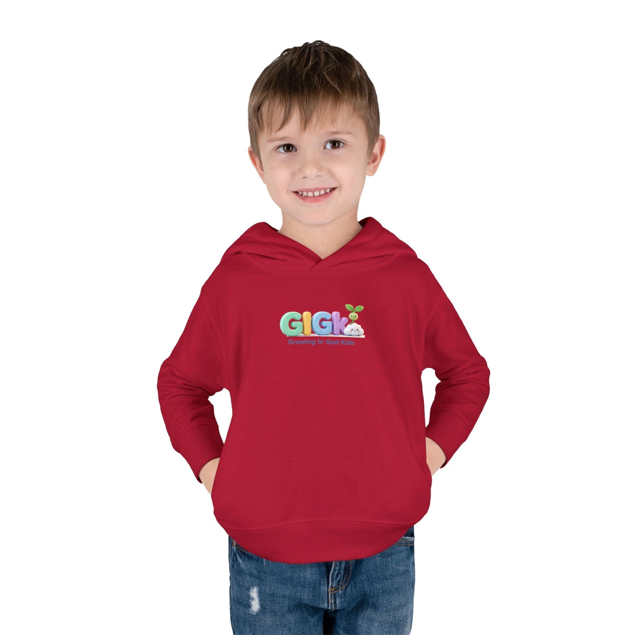 Toddler Hoodie — Personalized "Arlet" Whale Design (Dios me cuida en todo lugar)