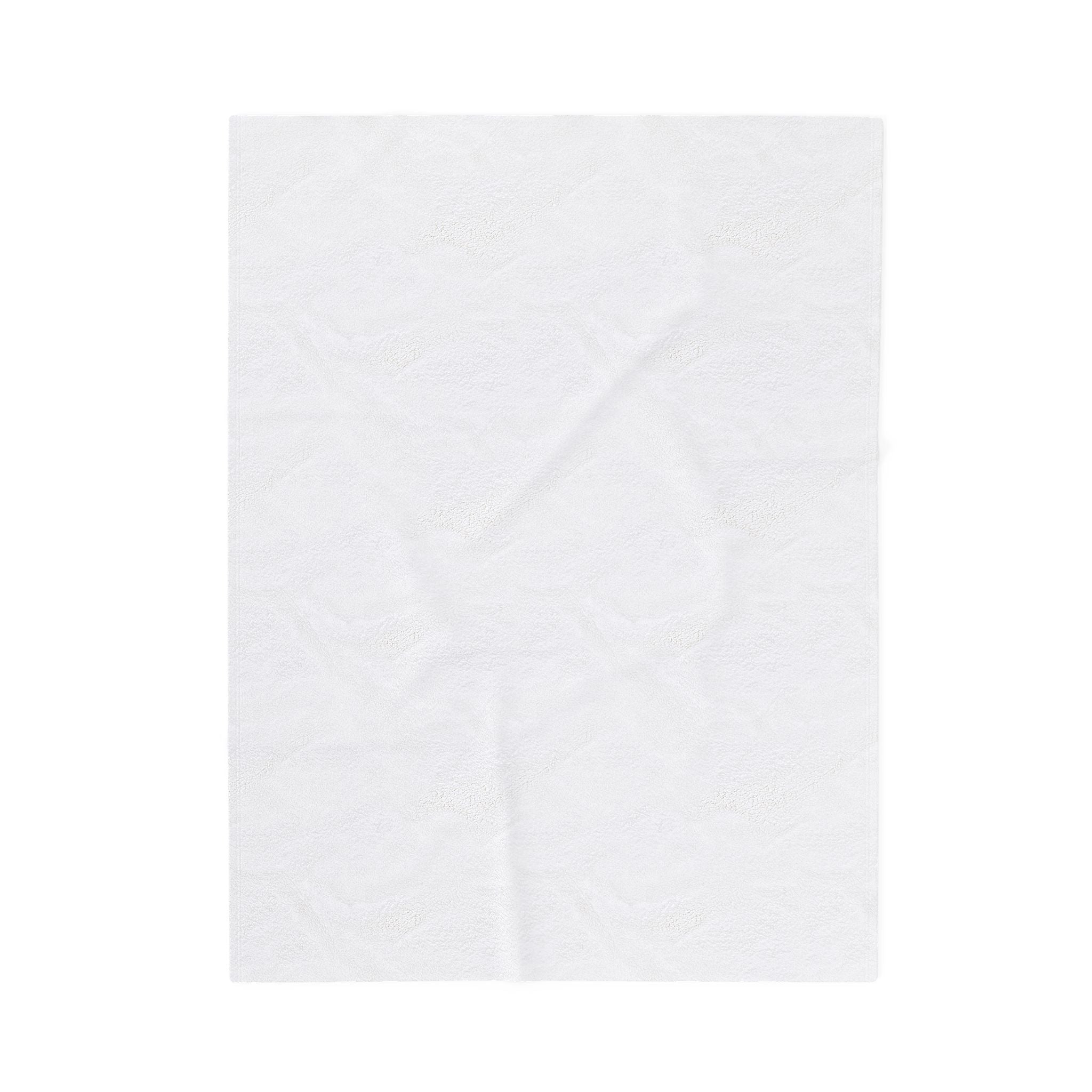 Plush Baby Blanket — Faith & Rainbow Nursery Design (Lamb, Cross, Cute Black Baby Faces)